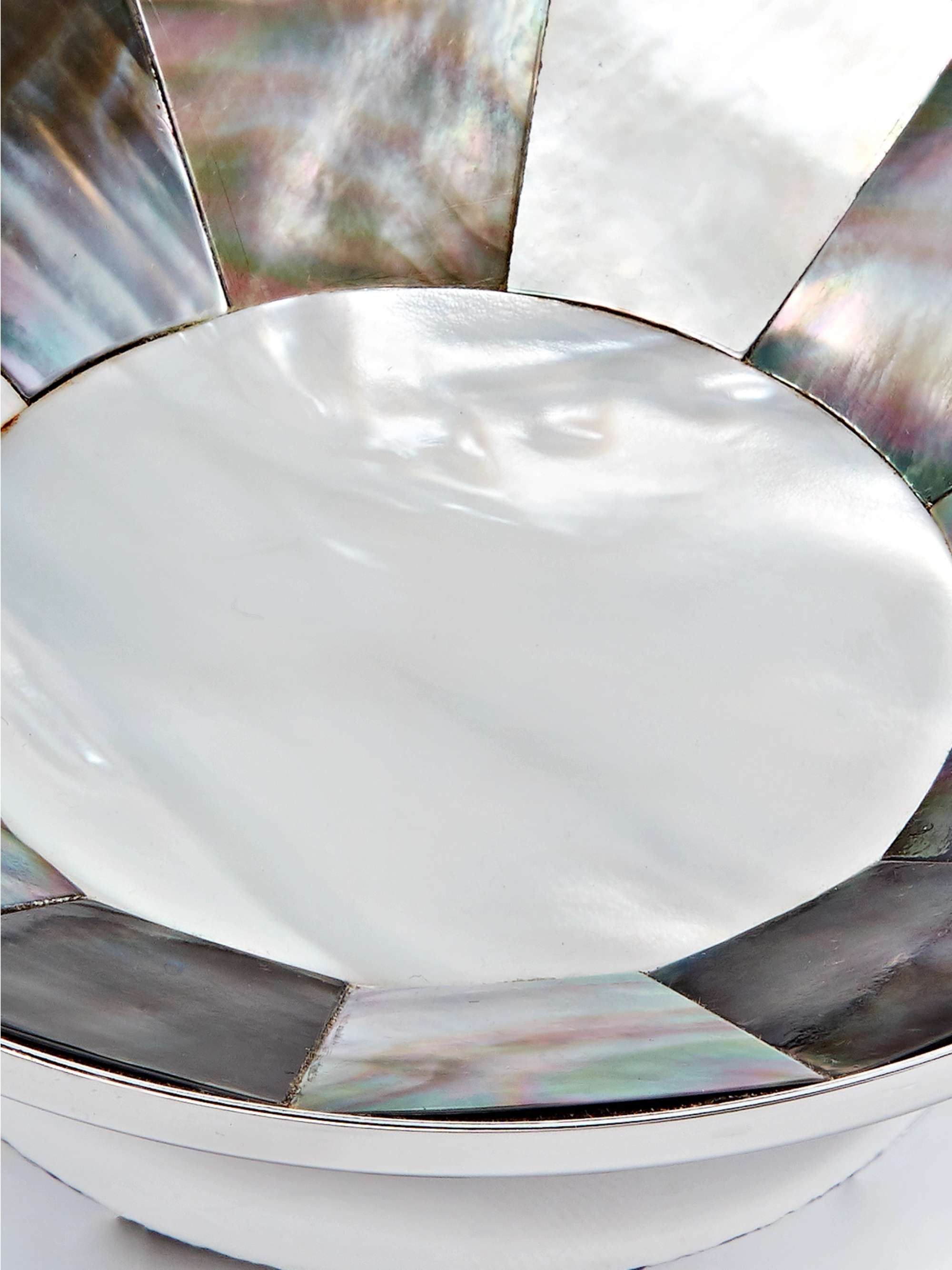 LORENZI MILANO Crystal, Mother-Of-Pearl And Chrome-Plated Caviar Bowl