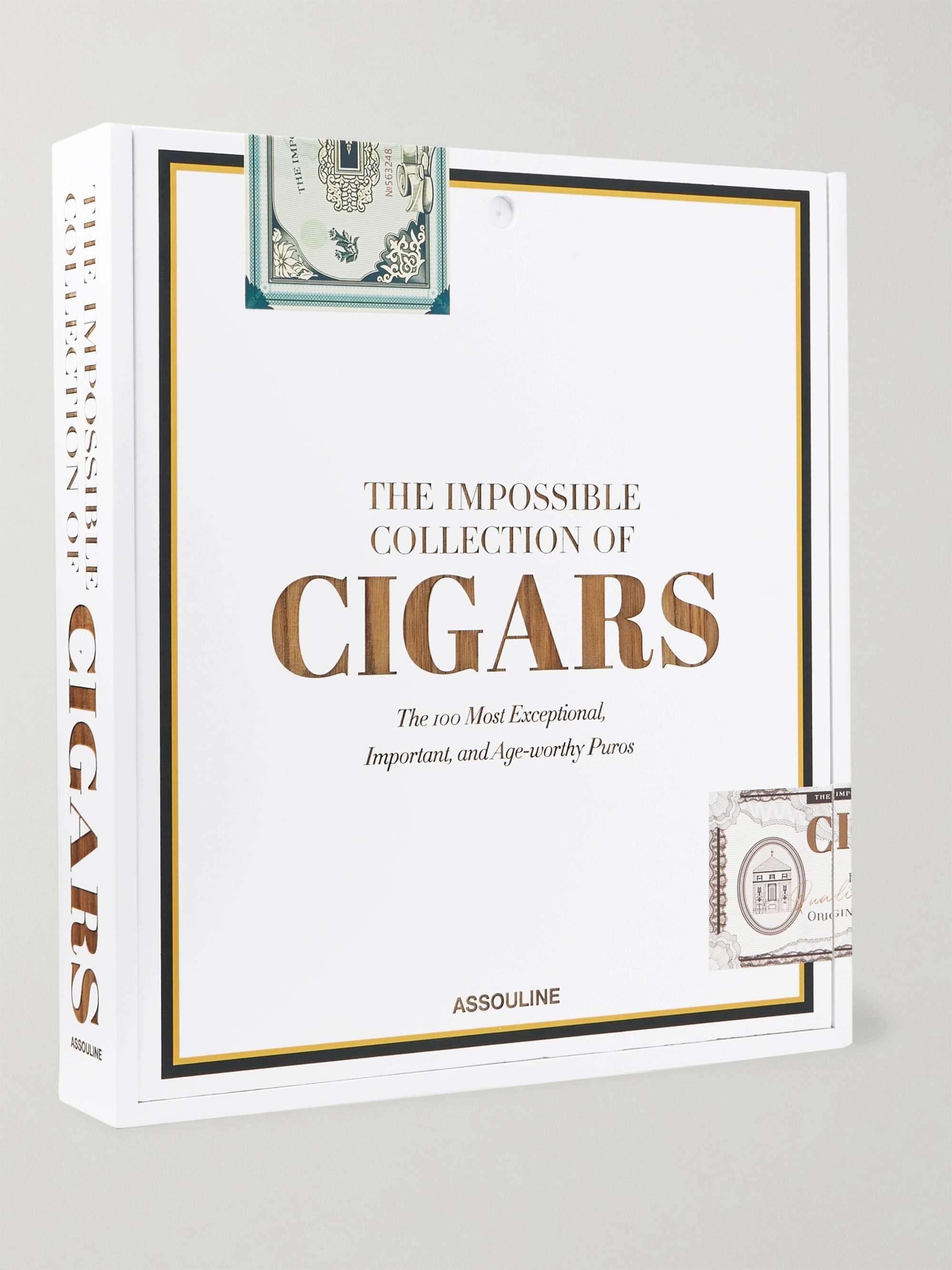 ASSOULINE The Impossible Collection of Cigars Hardcover Book Box Set