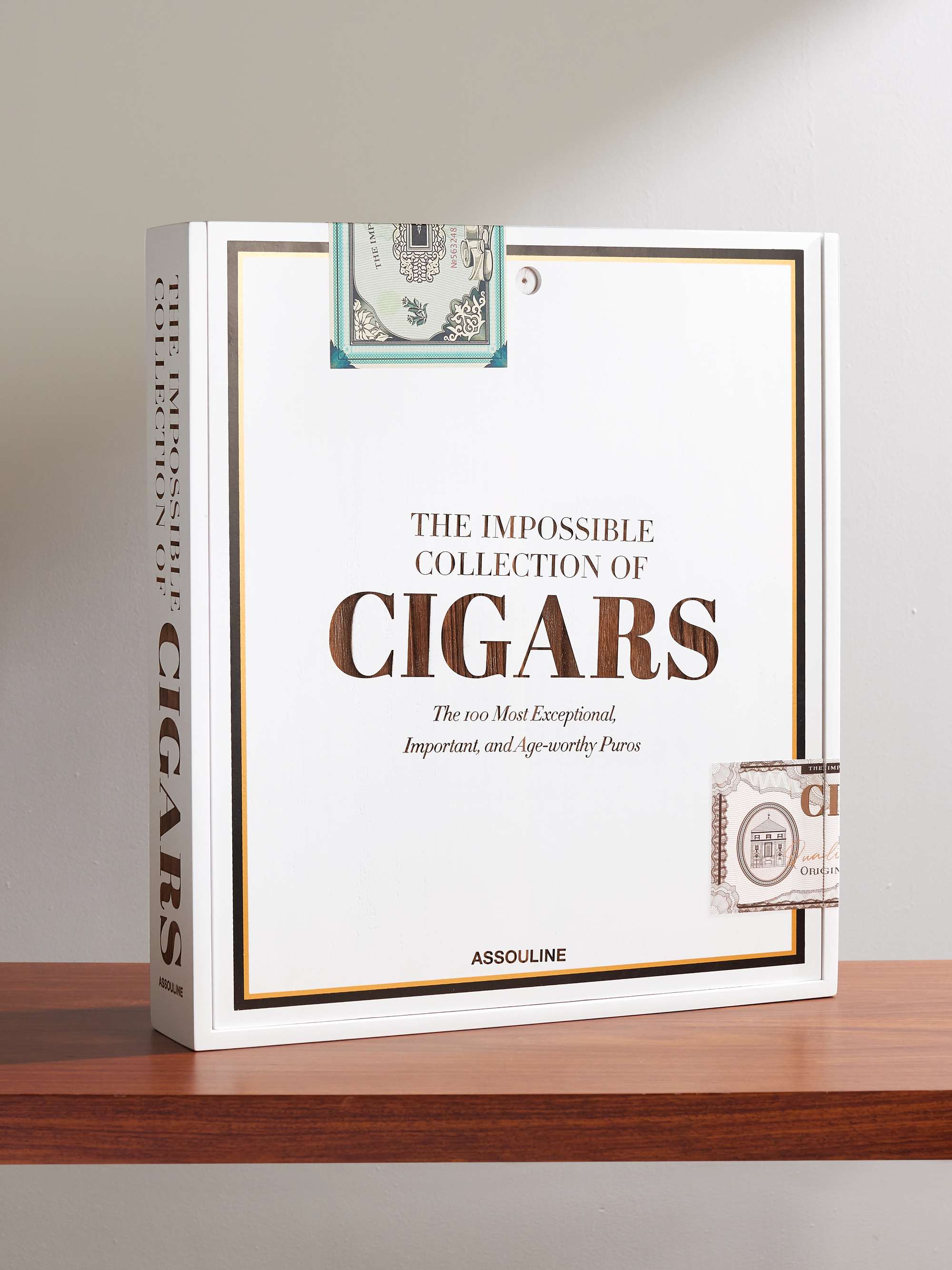 ASSOULINE The Impossible Collection of Cigars Hardcover Book Box Set