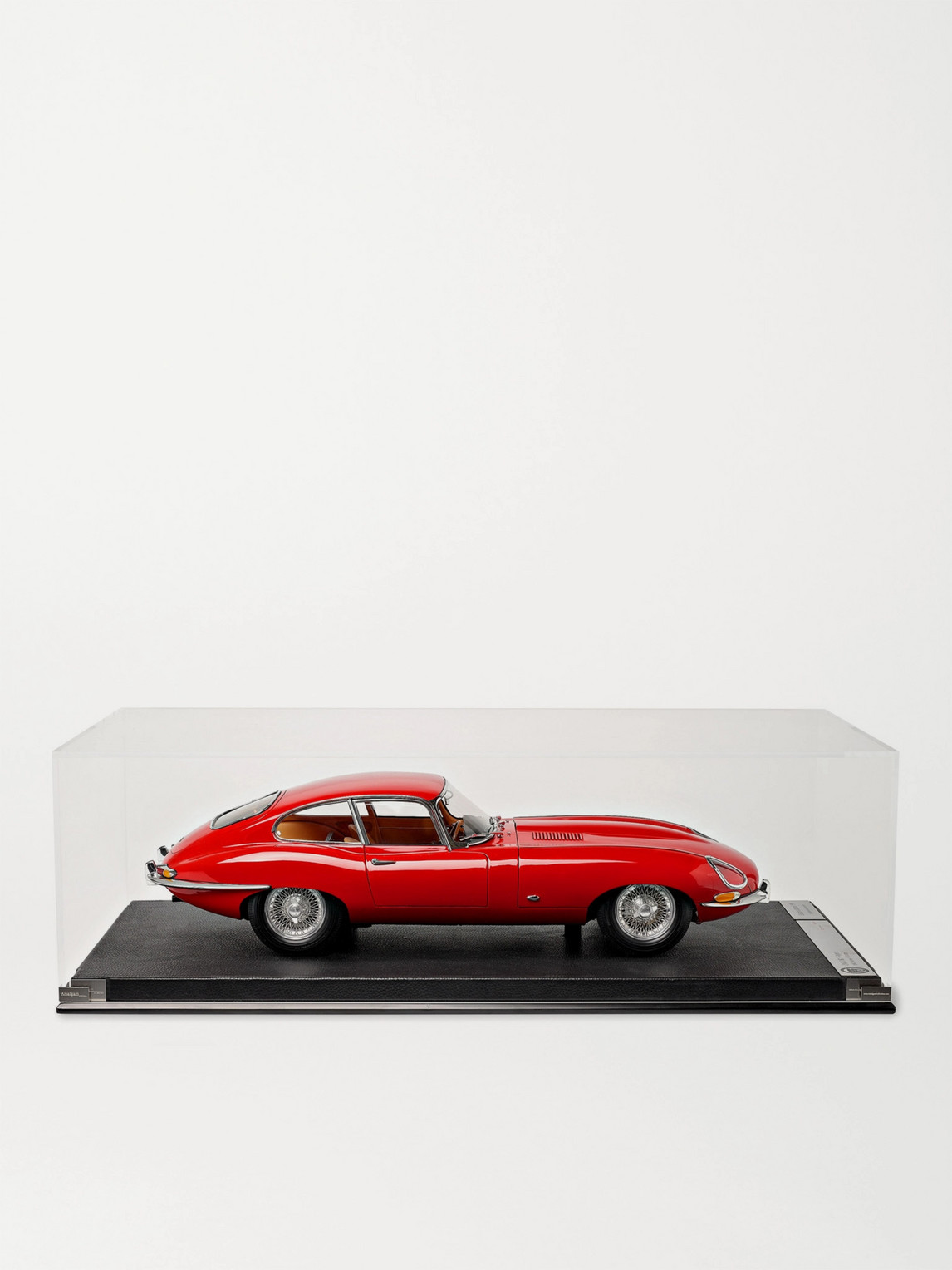 Amalgam Collection Limited Edition Jaguar E-type Series 1 1:8 Model Car In Red