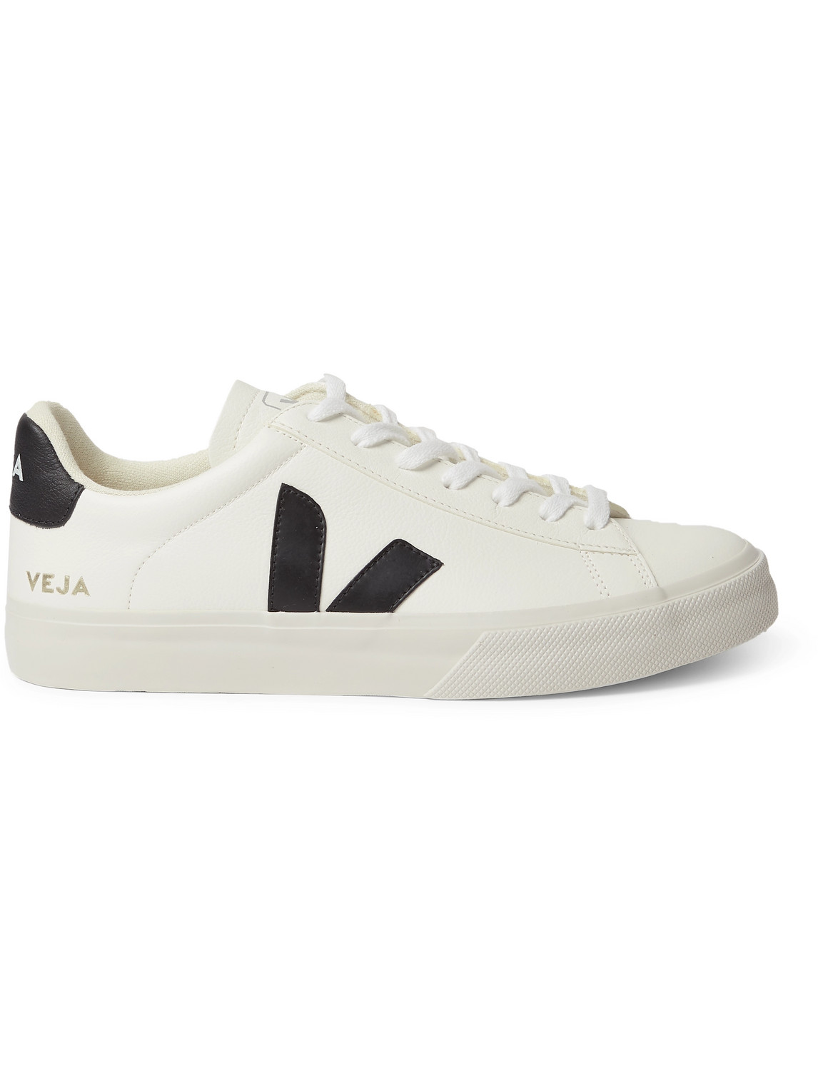 Veja Campo Rubber-Trimmed Leather Sneakers