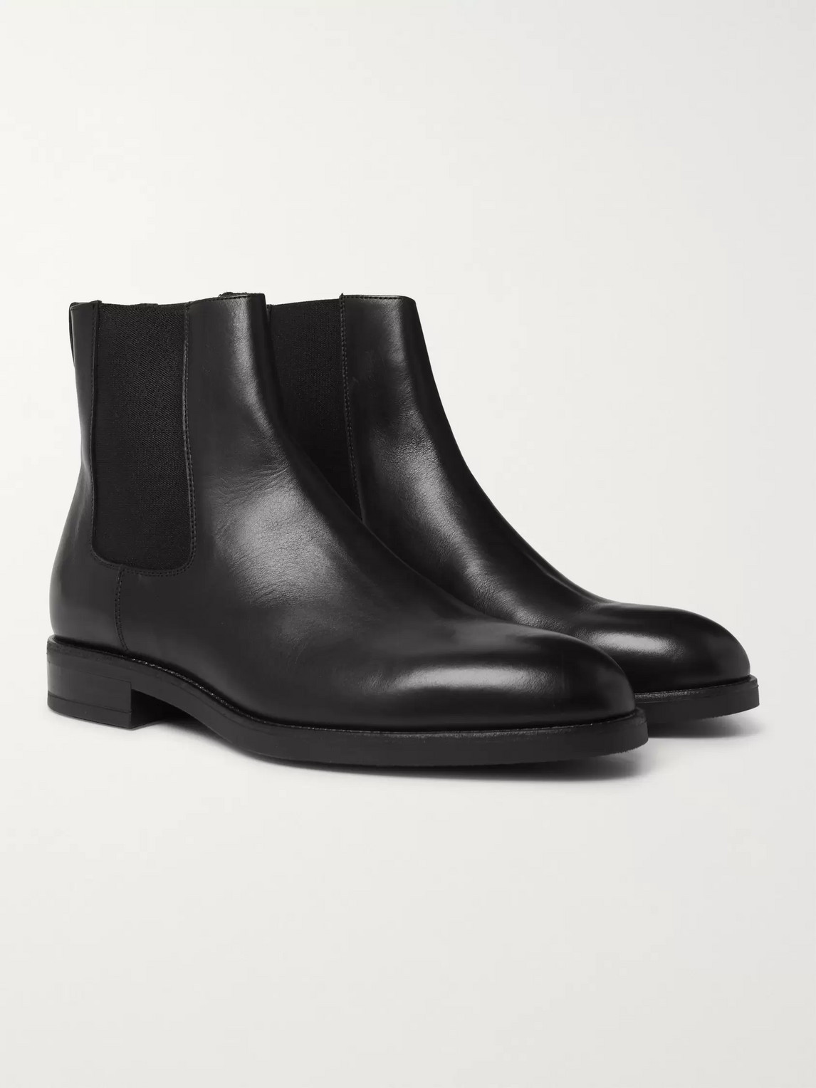 PAUL SMITH CANON LEATHER CHELSEA BOOTS