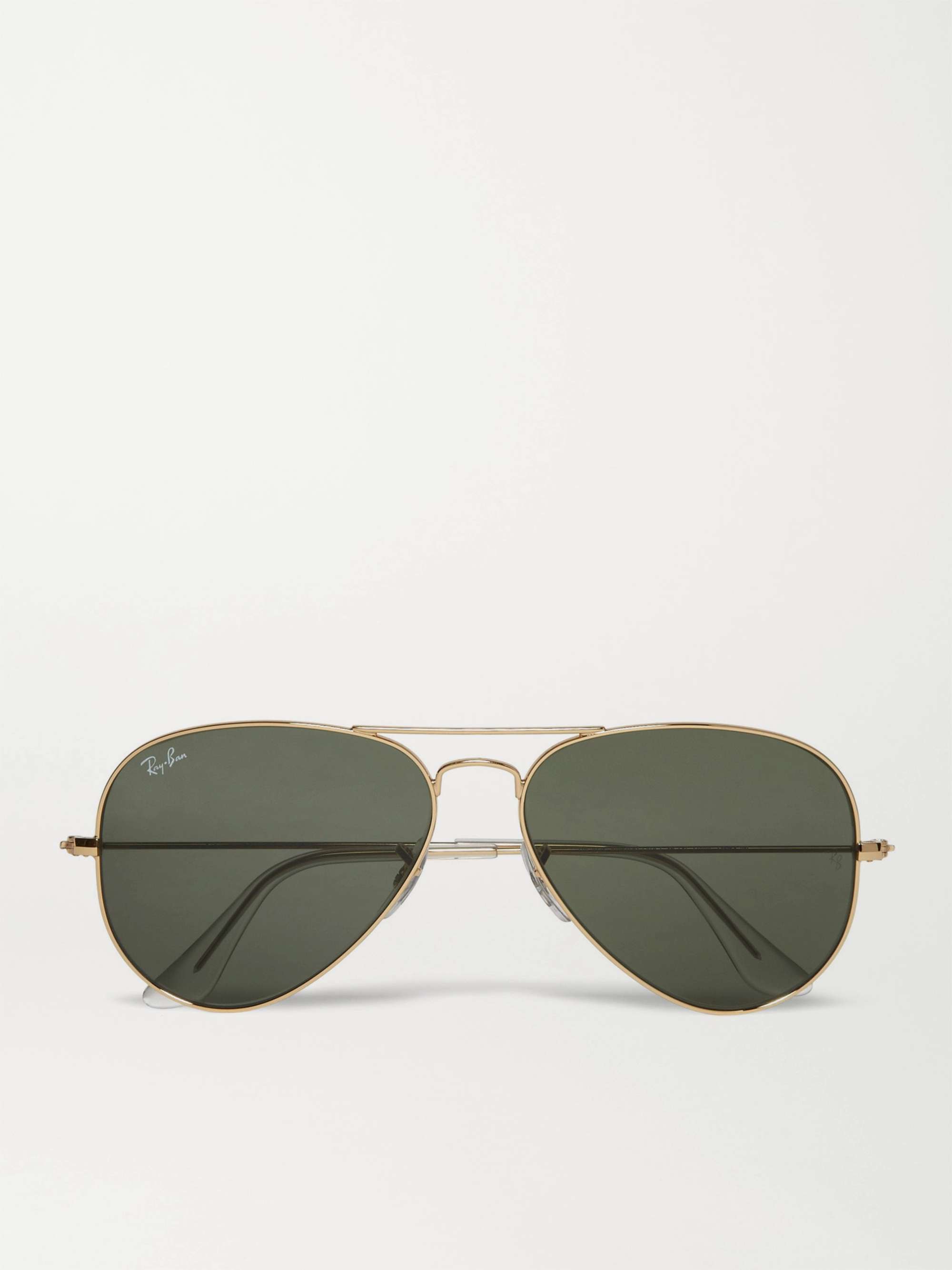 RAY-BAN Aviator Silver-Tone Sunglasses