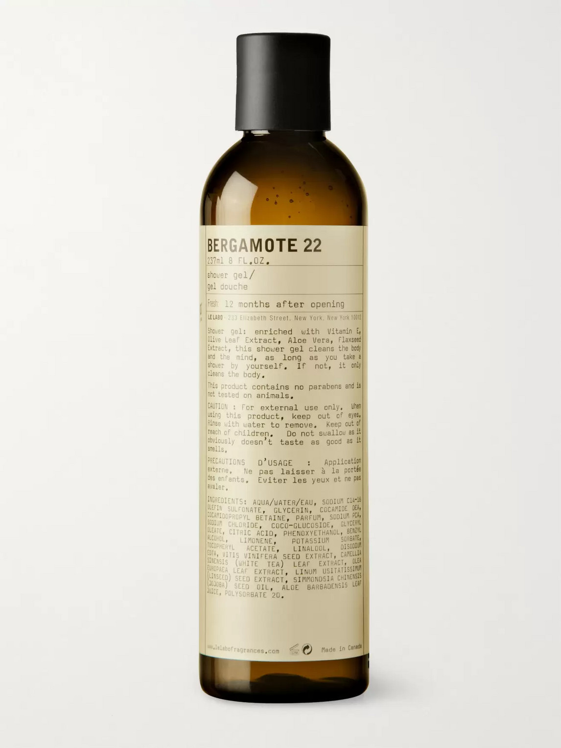 Le Labo Shower Gel In Colourless