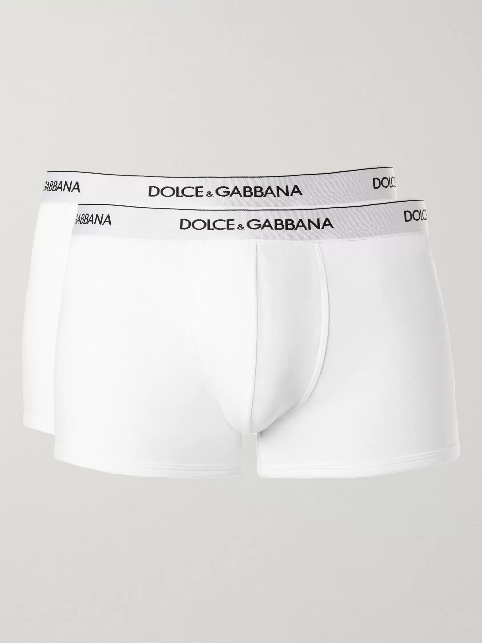 Two-Pack Stretch-Cotton Boxer Briefs 