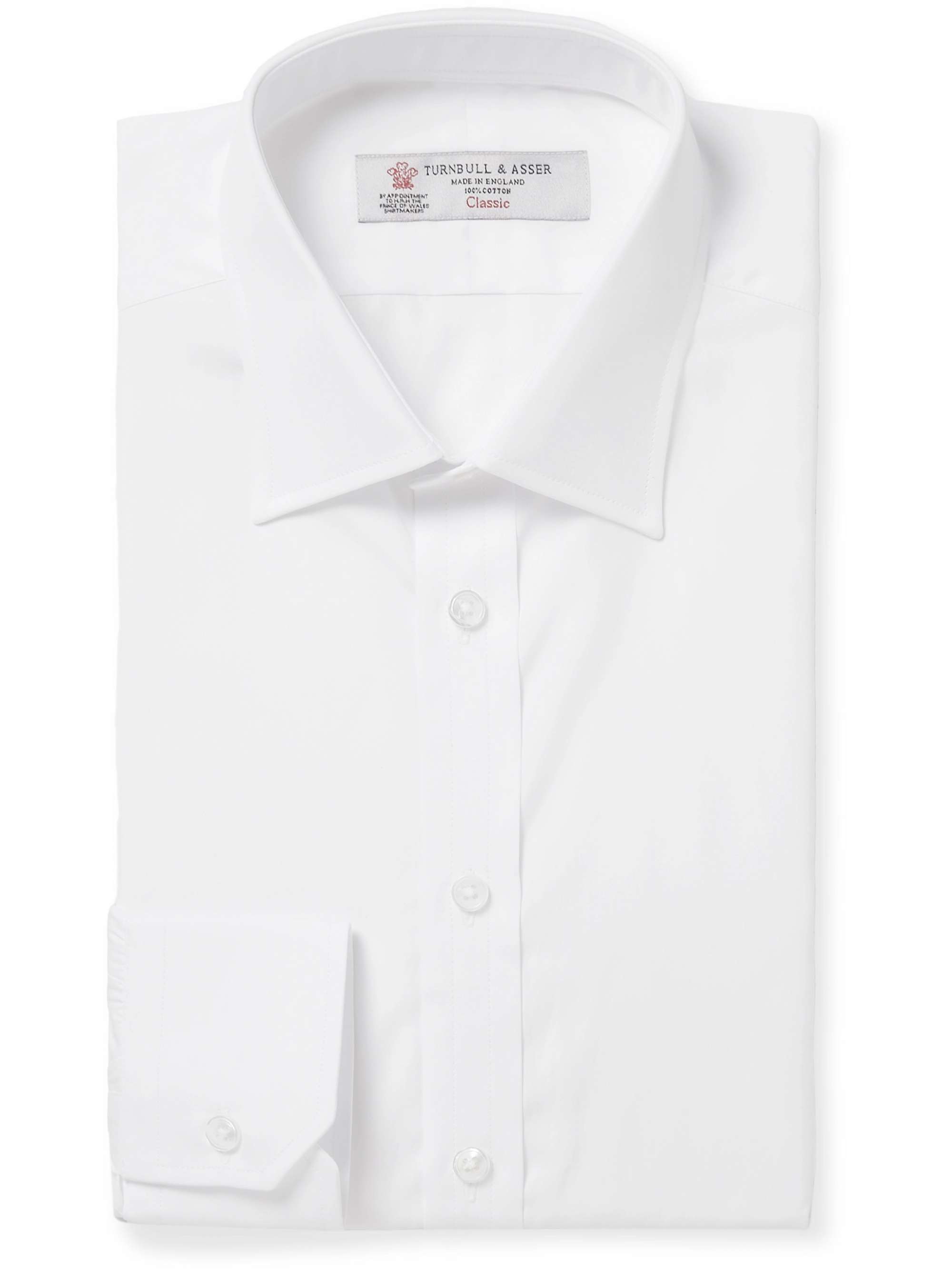 TURNBULL & ASSER White Cotton Shirt