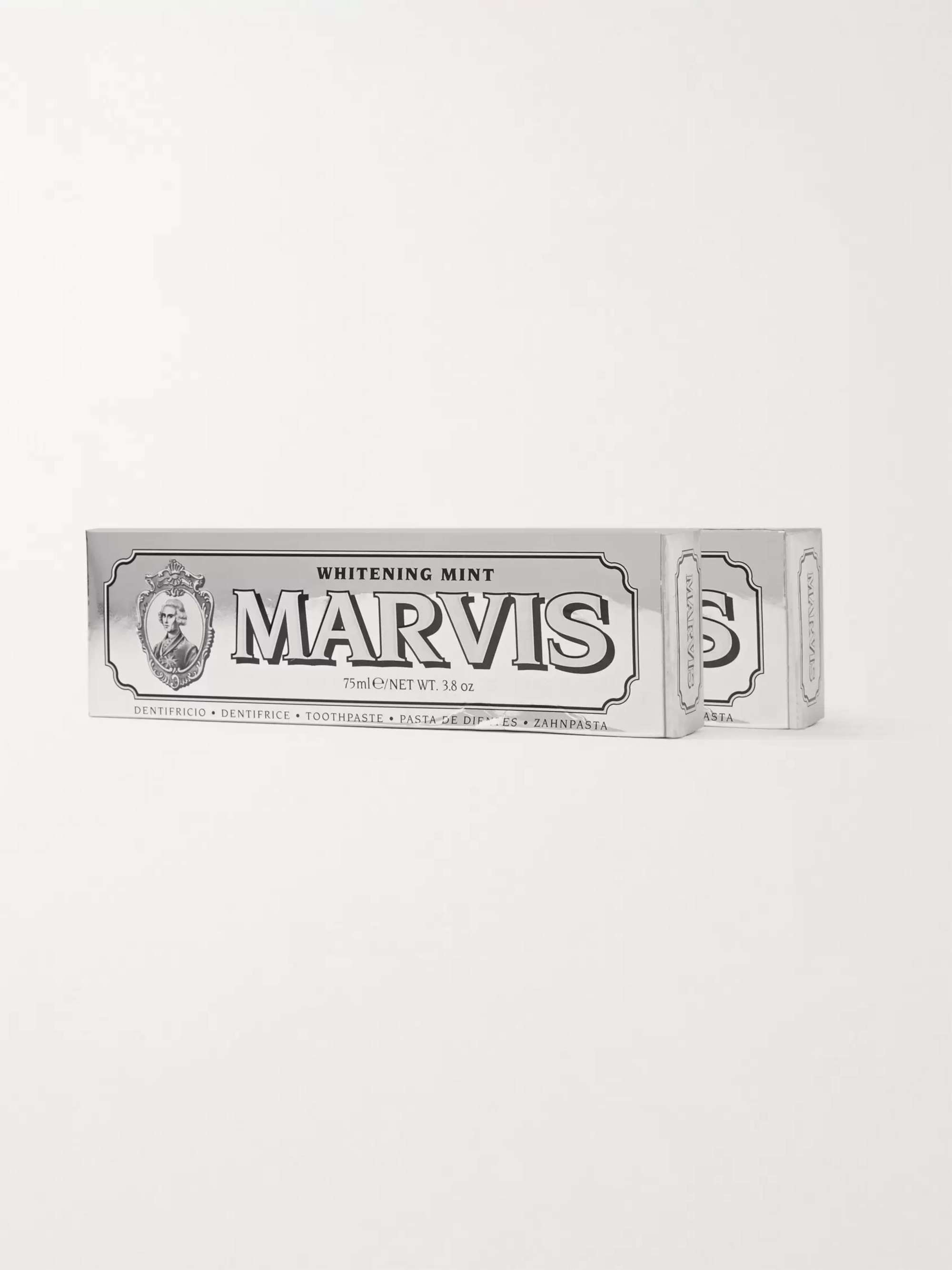 Marvis Whitening Mint Toothpaste, 2 x 75ml