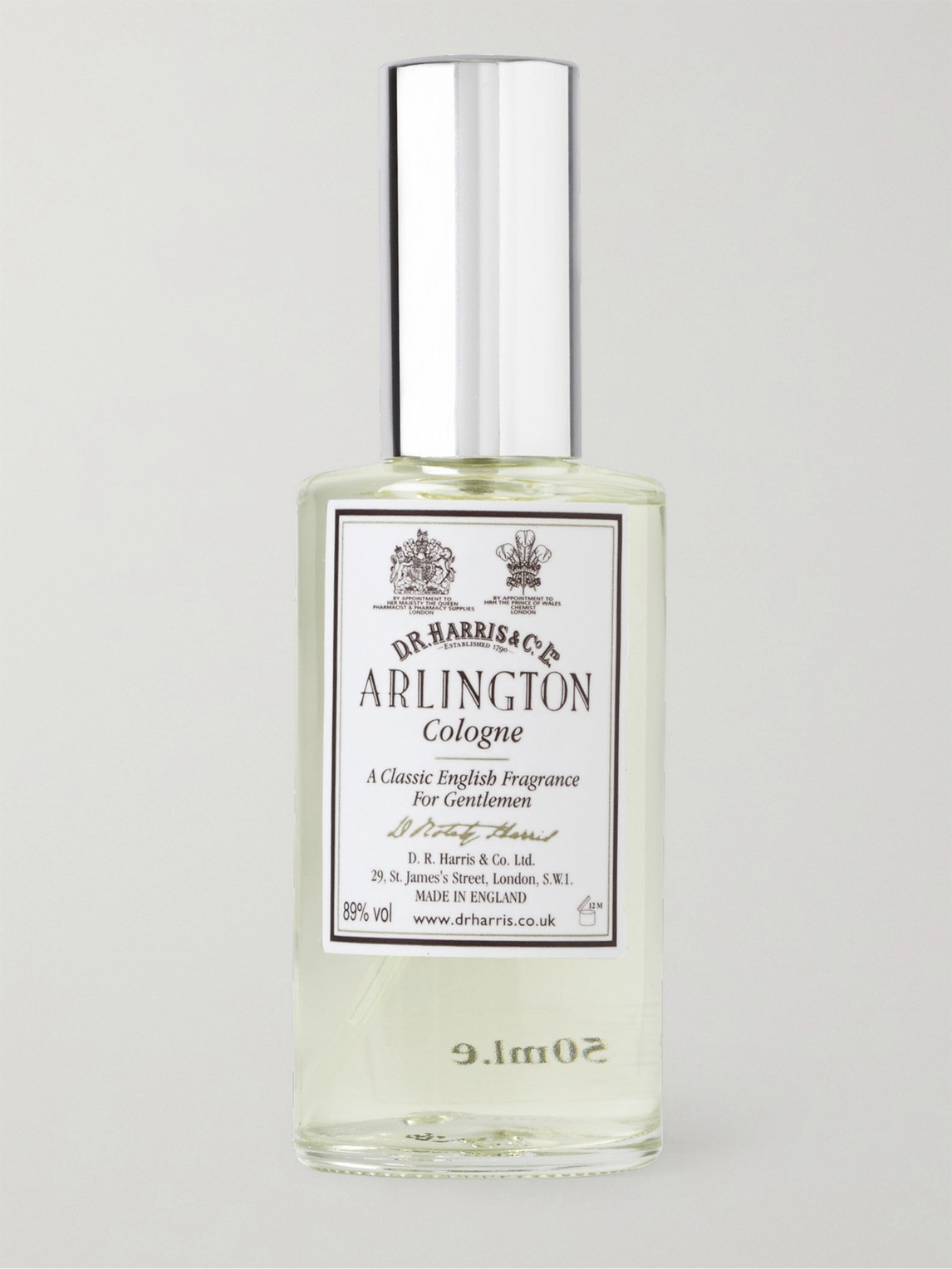 D R Harris Arlington Cologne In Colorless