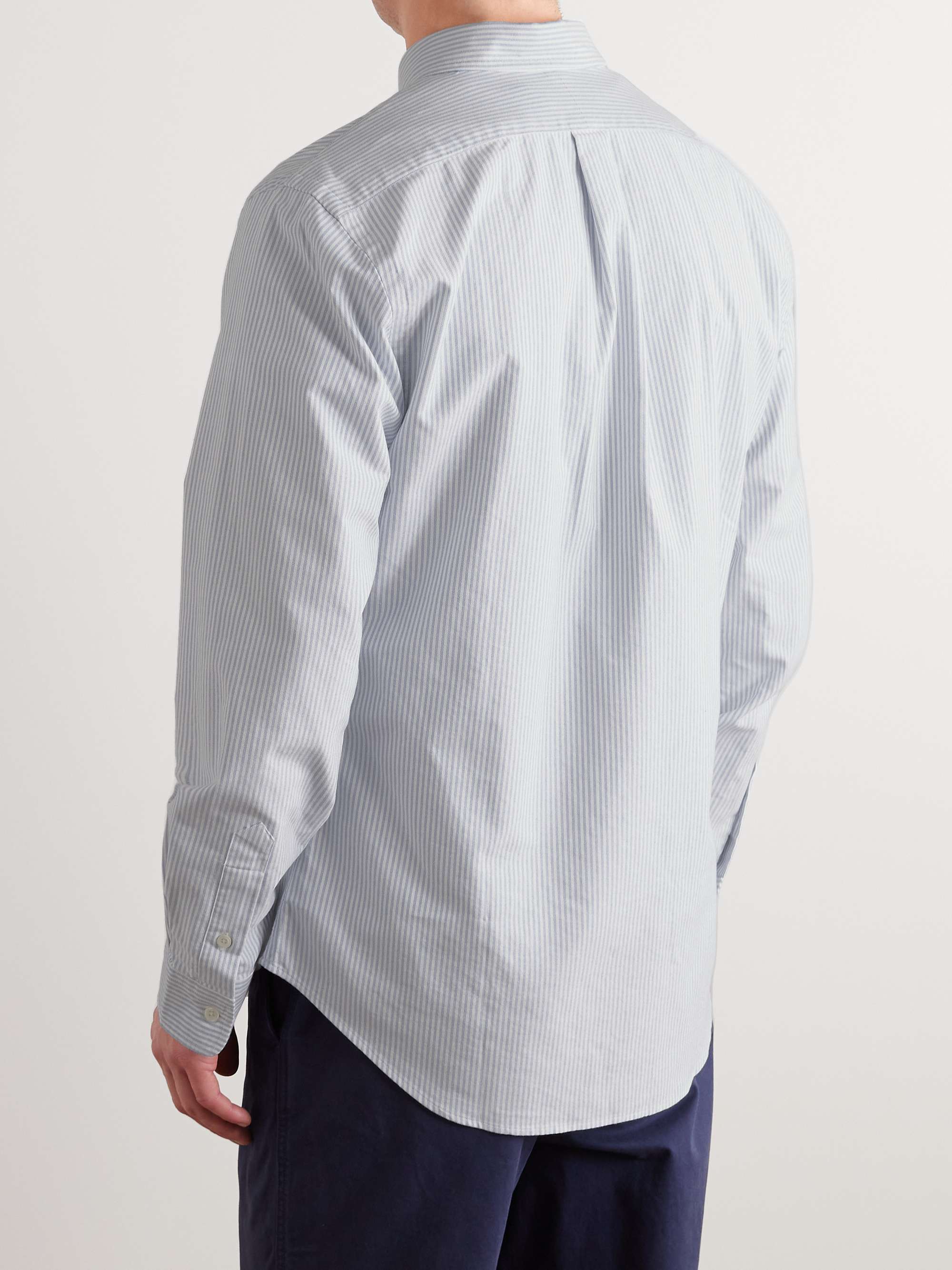 POLO RALPH LAUREN Slim-Fit Striped Cotton Oxford Shirt