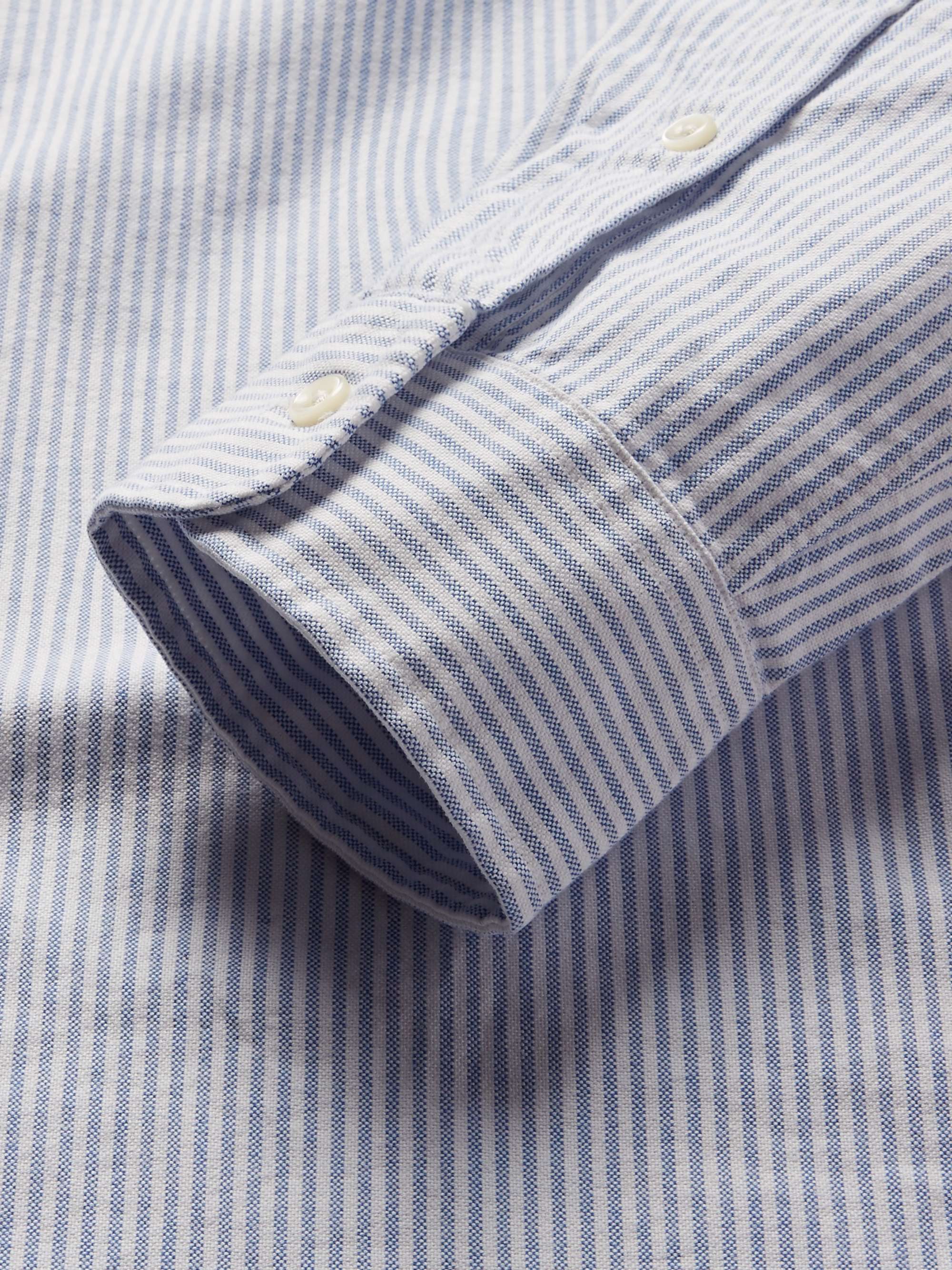 POLO RALPH LAUREN Slim-Fit Striped Cotton Oxford Shirt