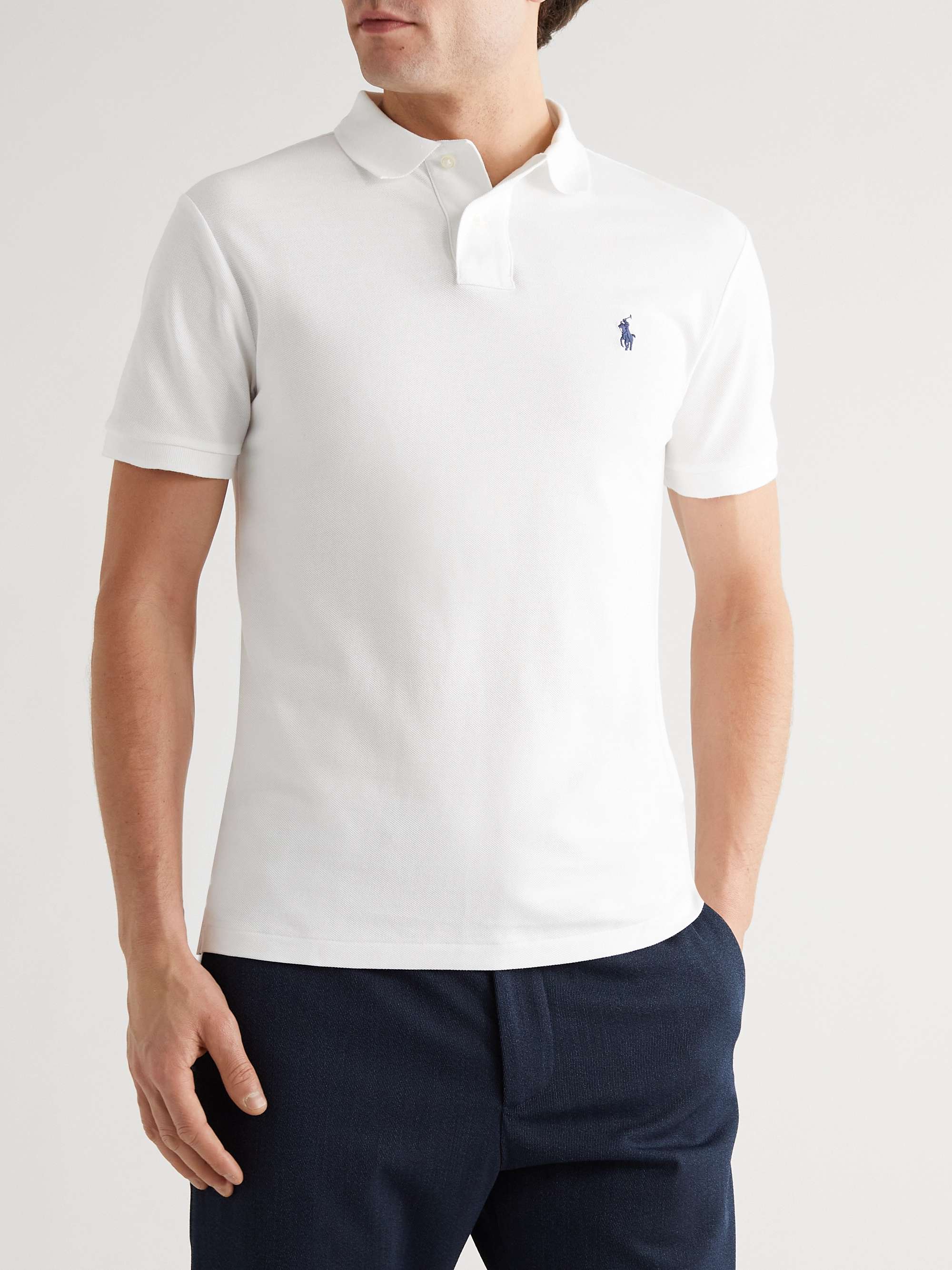 POLO RALPH LAUREN Slim-Fit Cotton-Piqué Polo Shirt