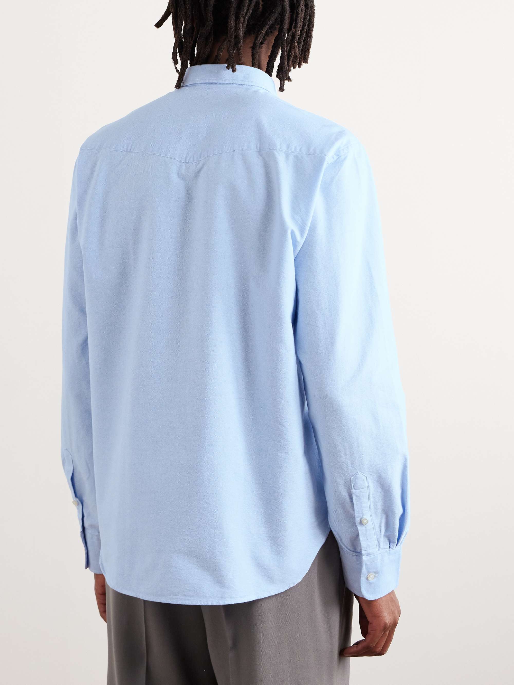 OFFICINE GÉNÉRALE Slim-Fit Cotton Oxford Shirt