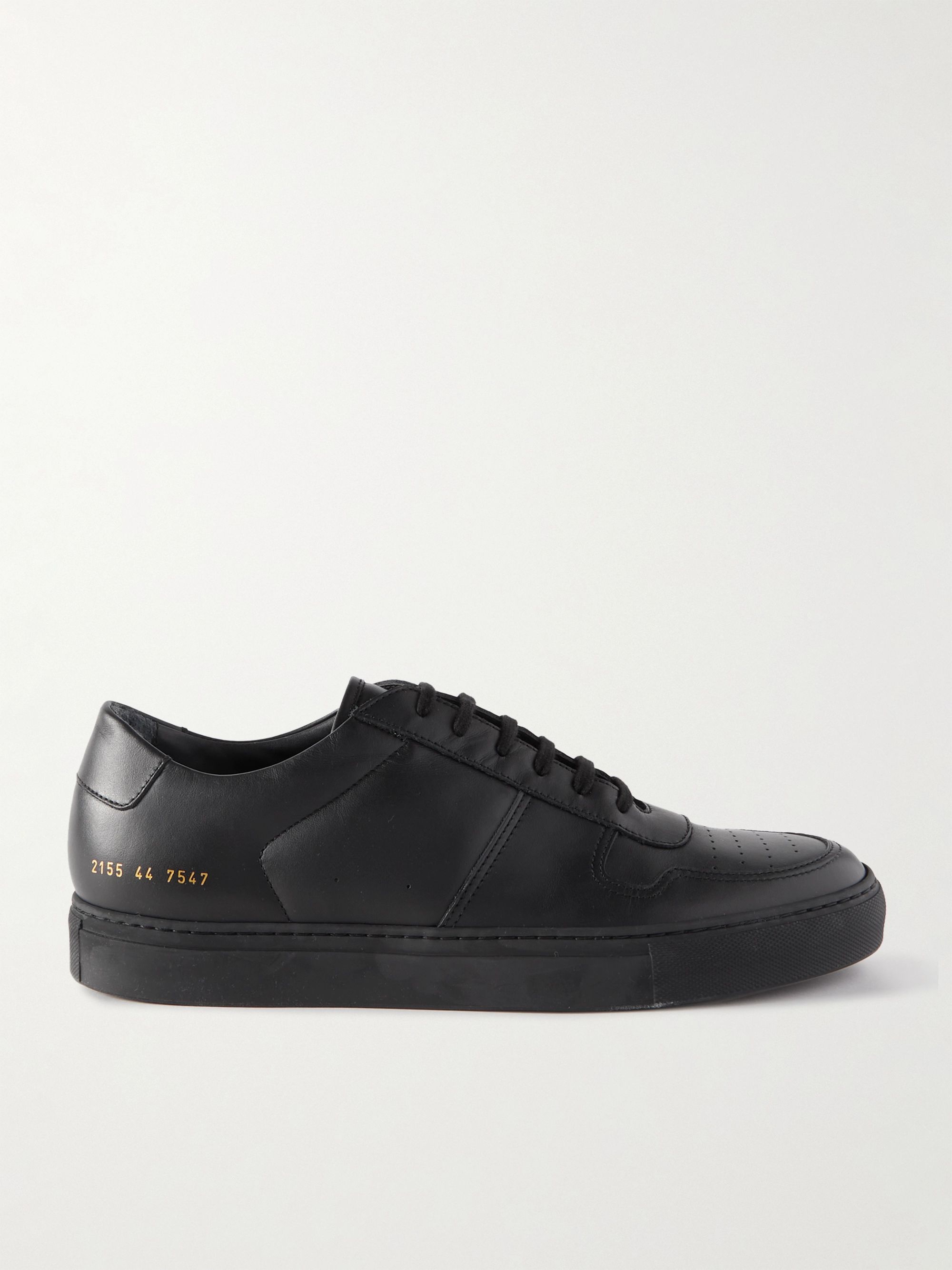 Black BBall Leather Sneakers | COMMON PROJECTS | MR PORTER