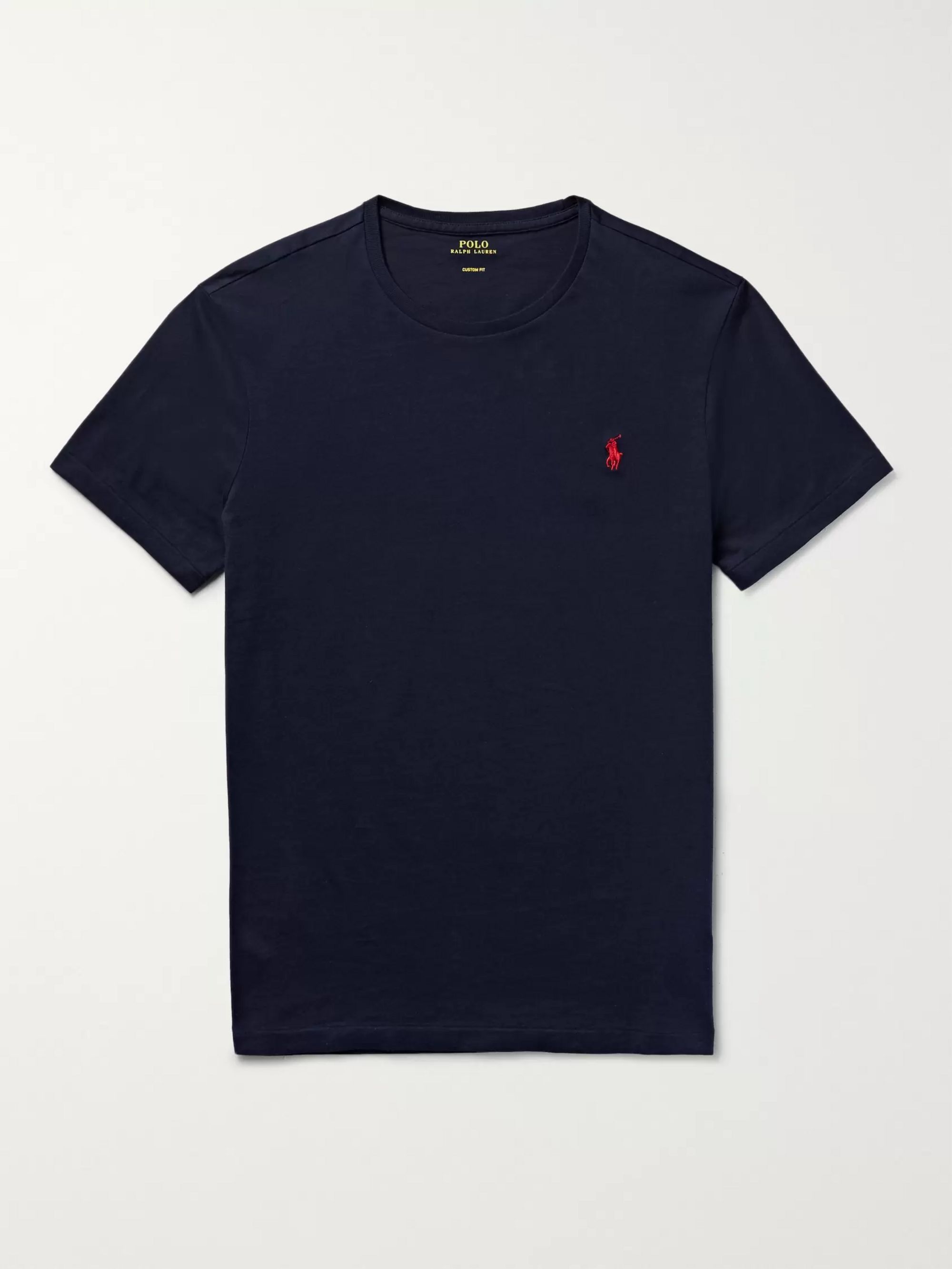 Navy Cotton-Jersey T-Shirt | Polo Ralph 