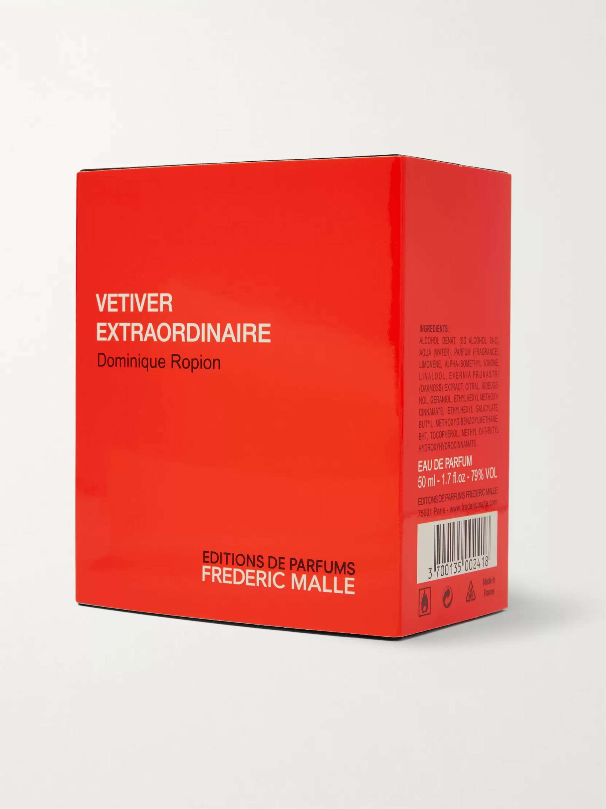 Frederic Malle Vetiver Extraordinaire Eau de Parfum - Pink Pepper, Haitian Vetiver, Sandalwood, 50ml
