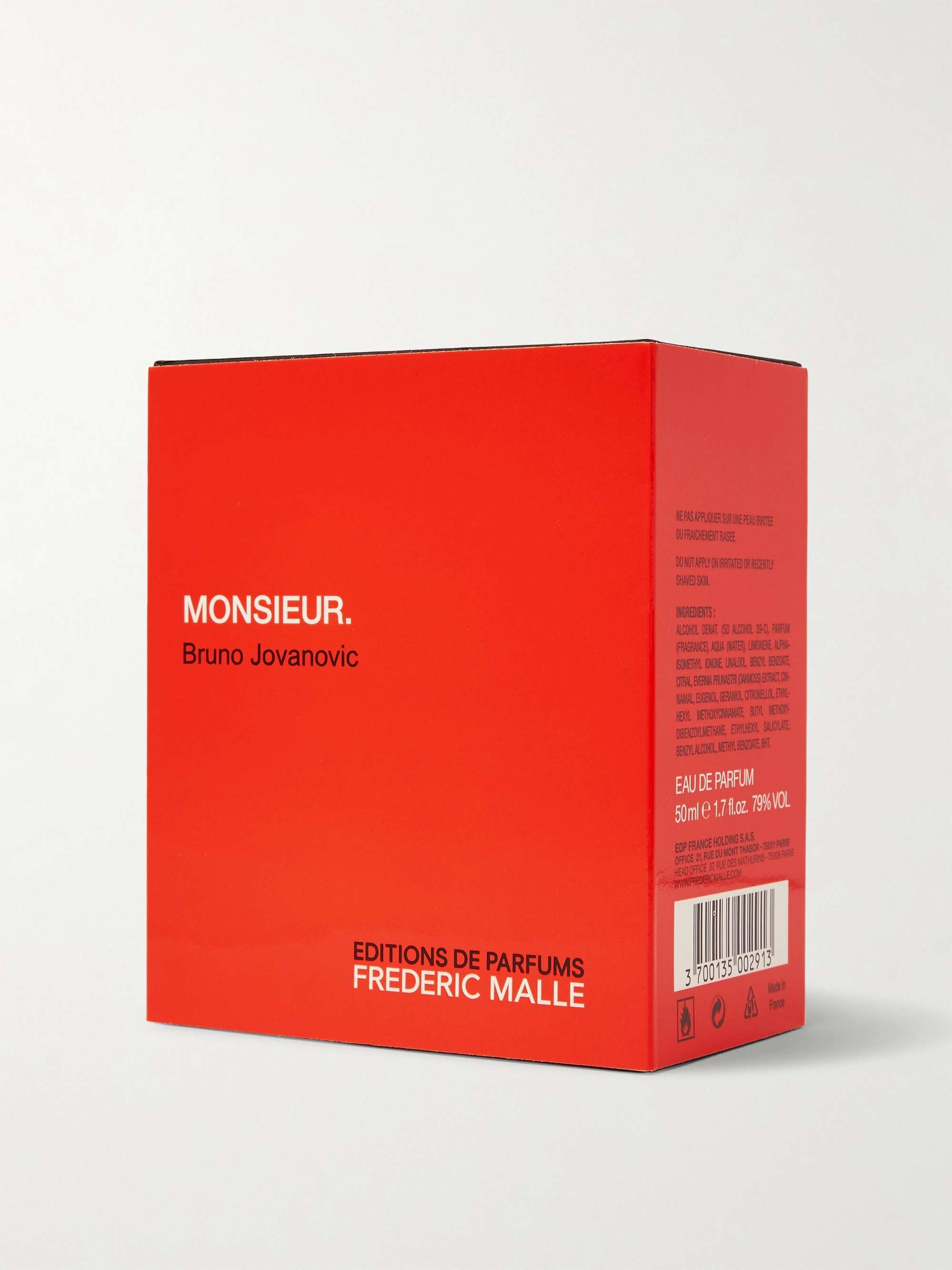 Frederic Malle Monsieur Eau de Parfum - Rum, Patchouli, Amber, 50ml