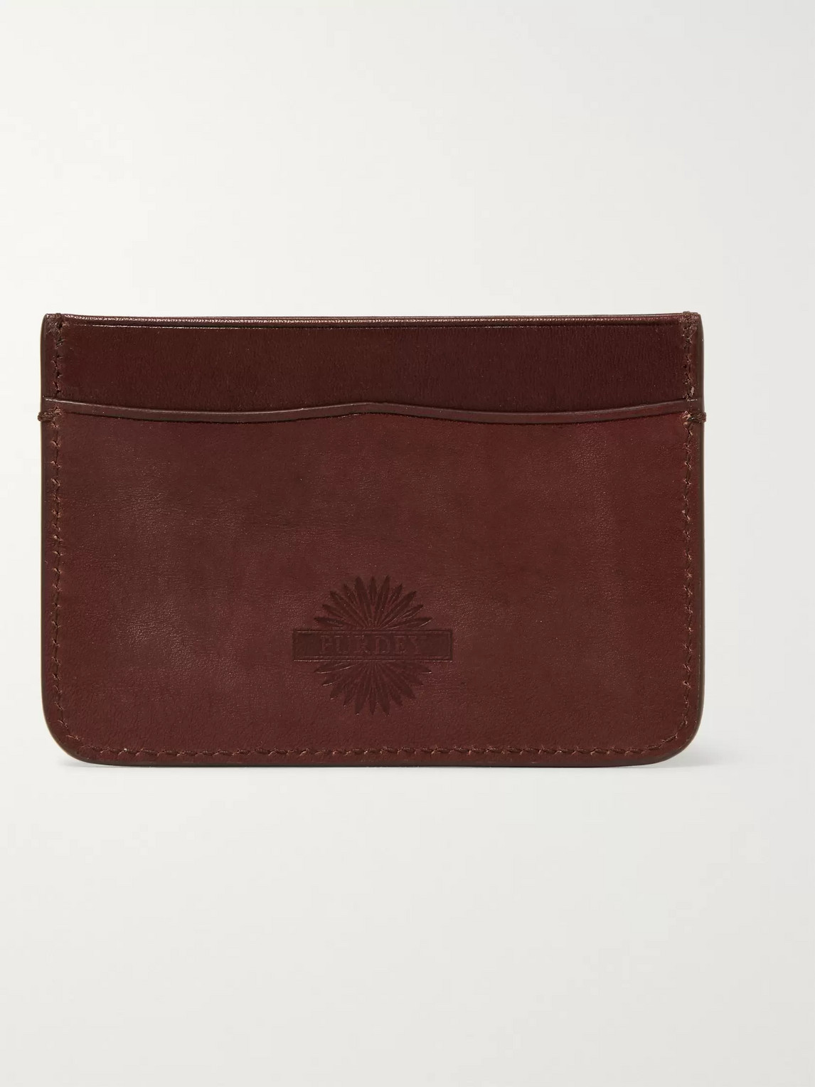 James Purdey & Sons Leather Cardholder In Brown