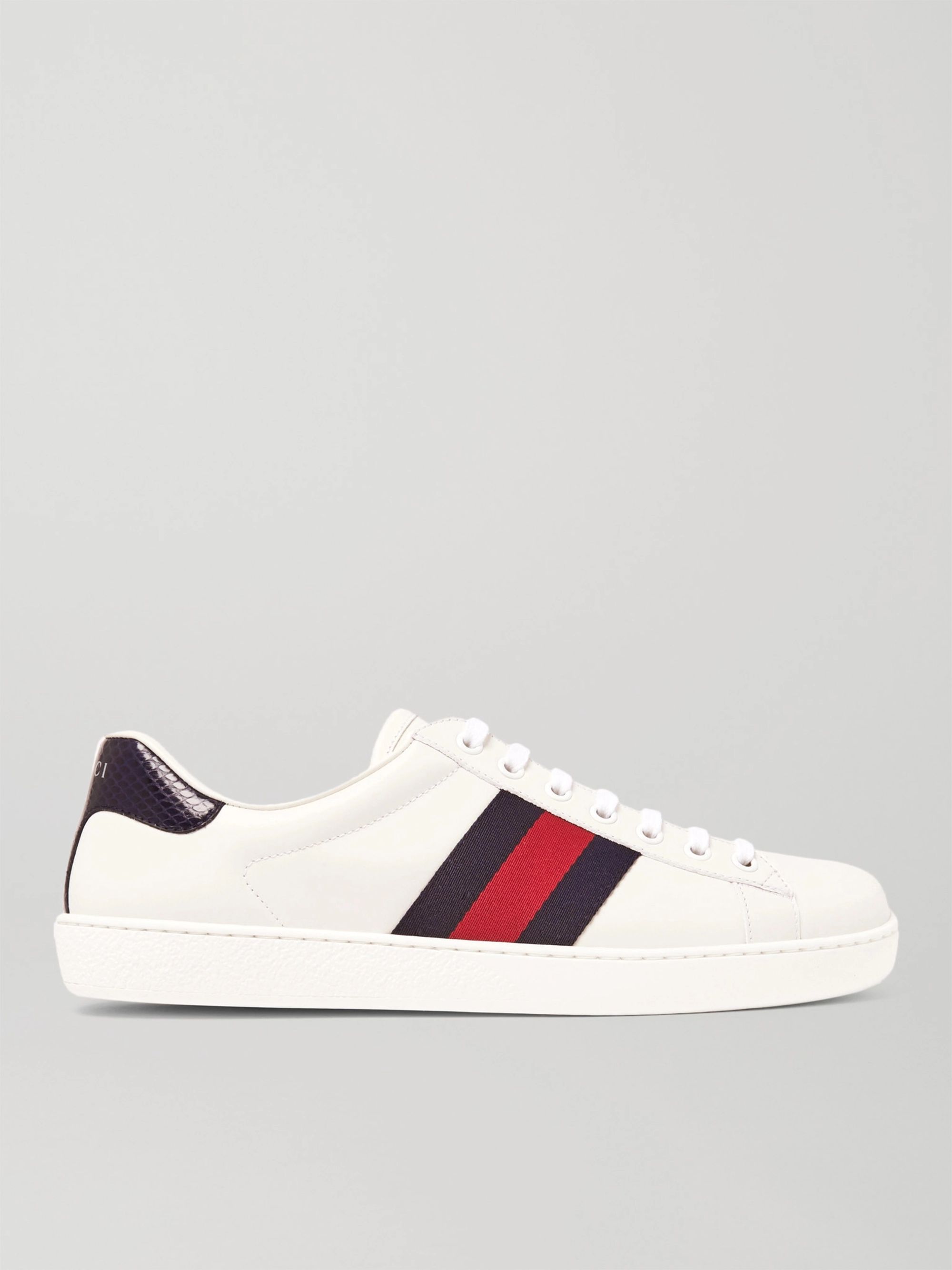 gucci ace sneakers navy