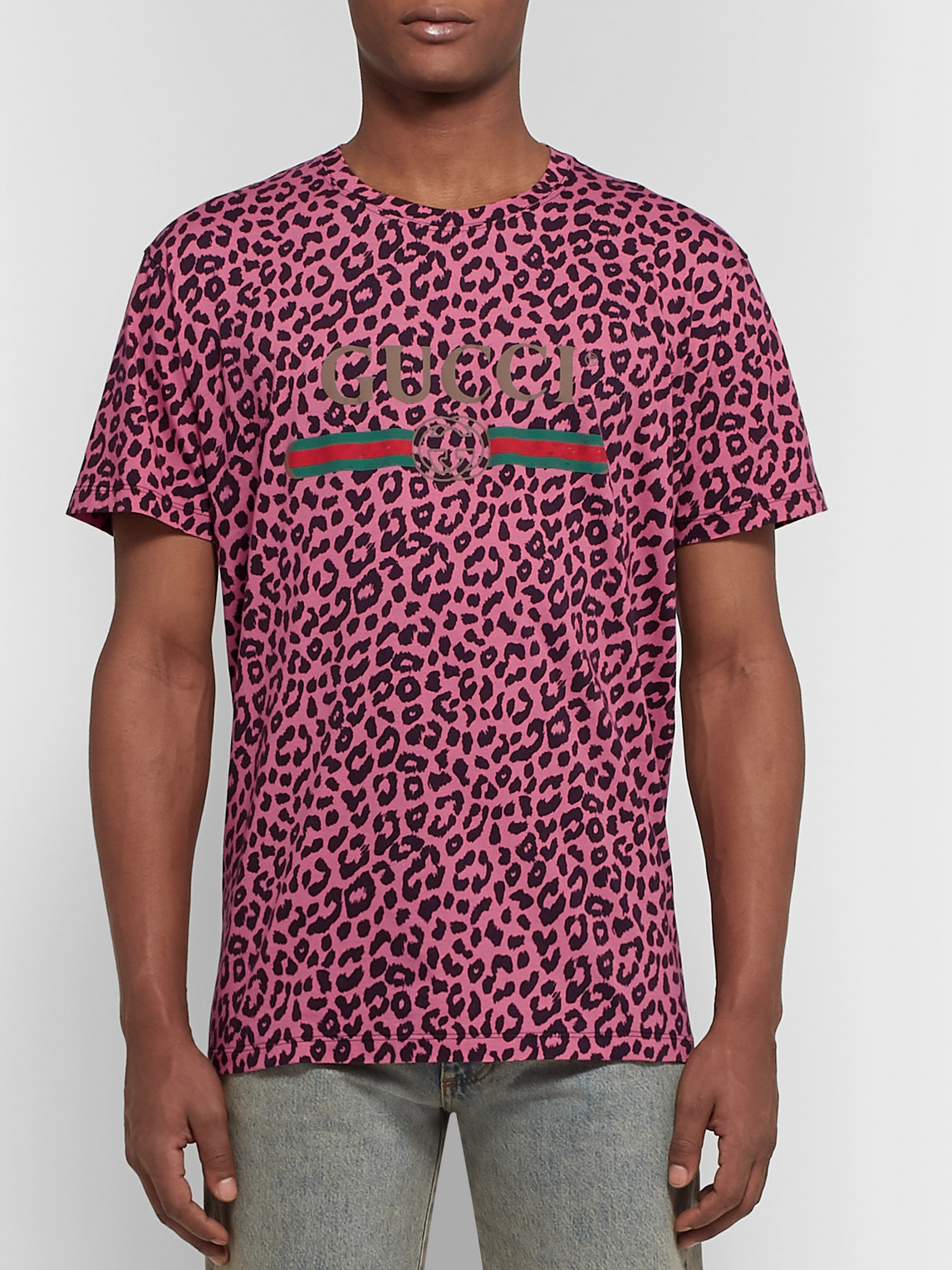 Gucci Leopard Print Shirt Flash Sales, UP TO 55% OFF | www 