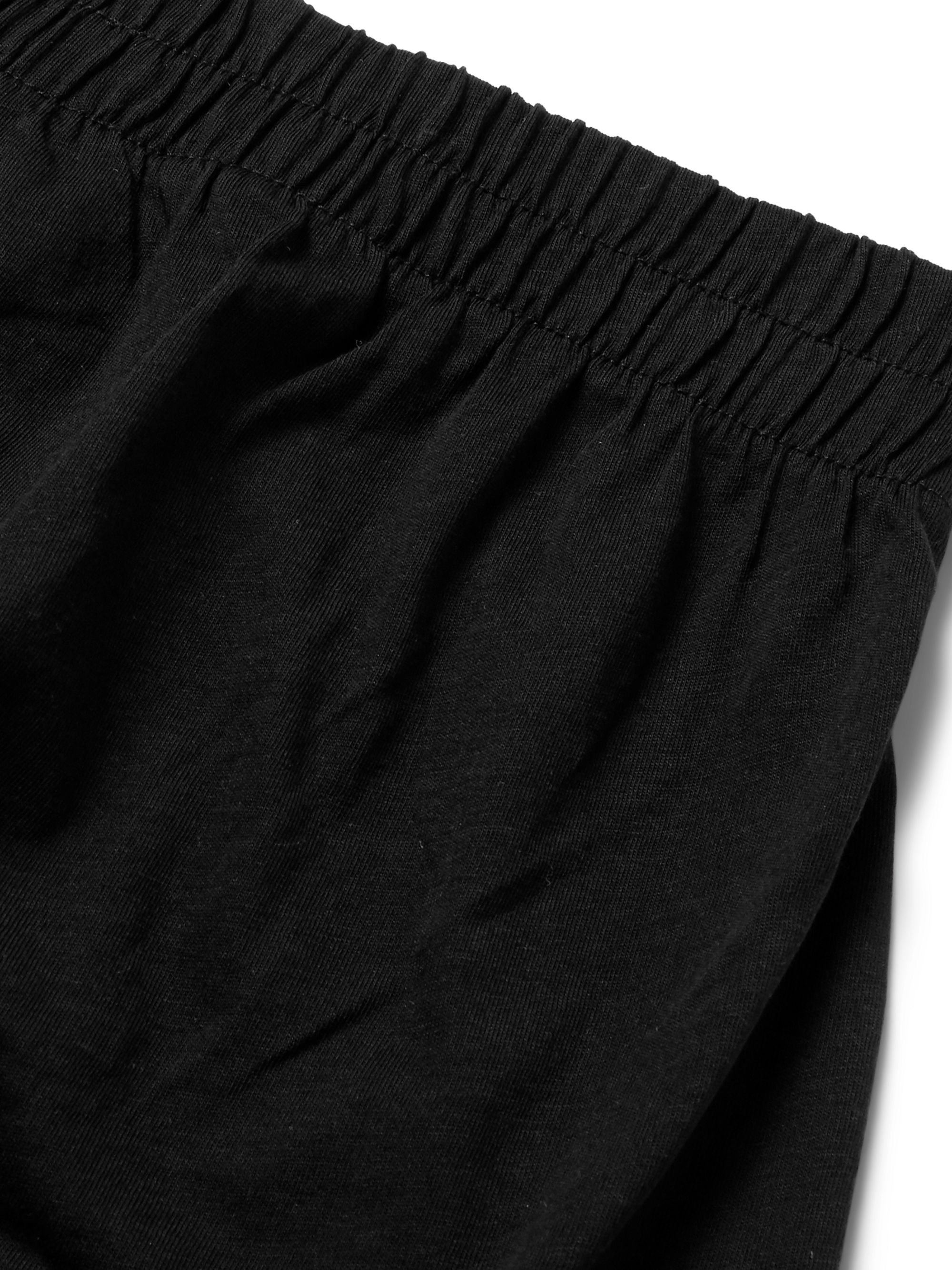 Black Cotton-Jersey Boxer Shorts | A.P.C. | MR PORTER