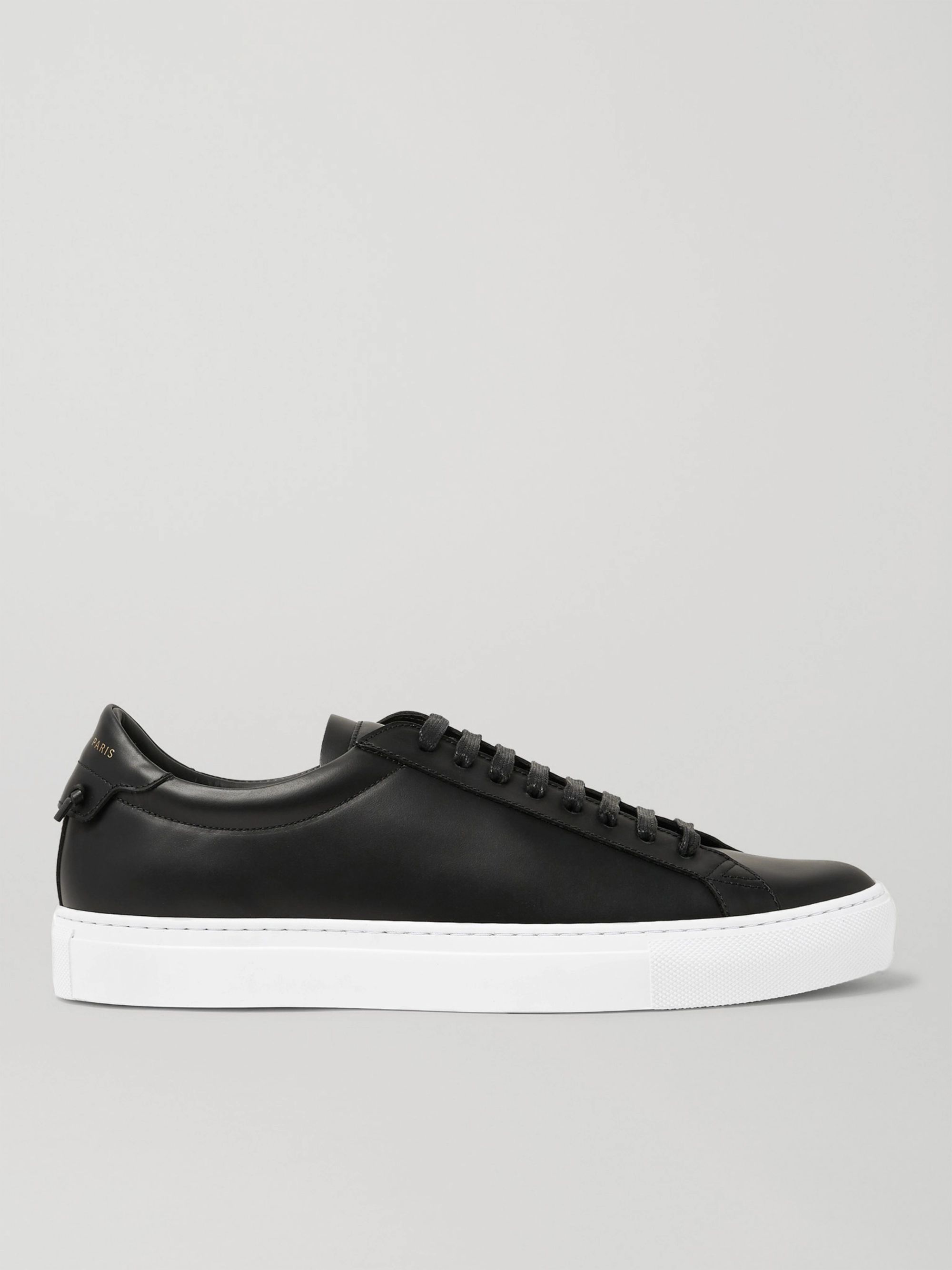 givenchy perforated low sneakers in leather