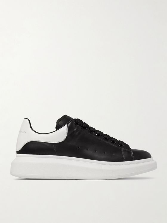 alexander mcqueen leather shoes