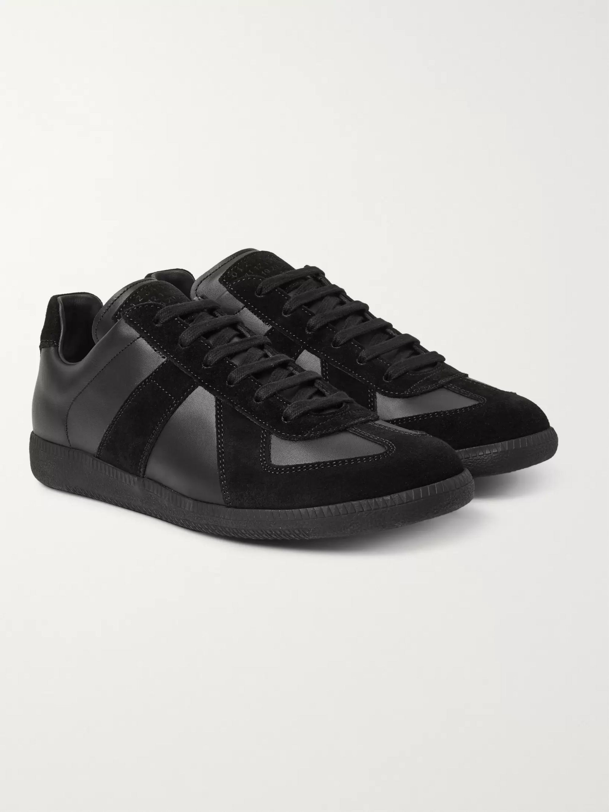 margiela black sneakers