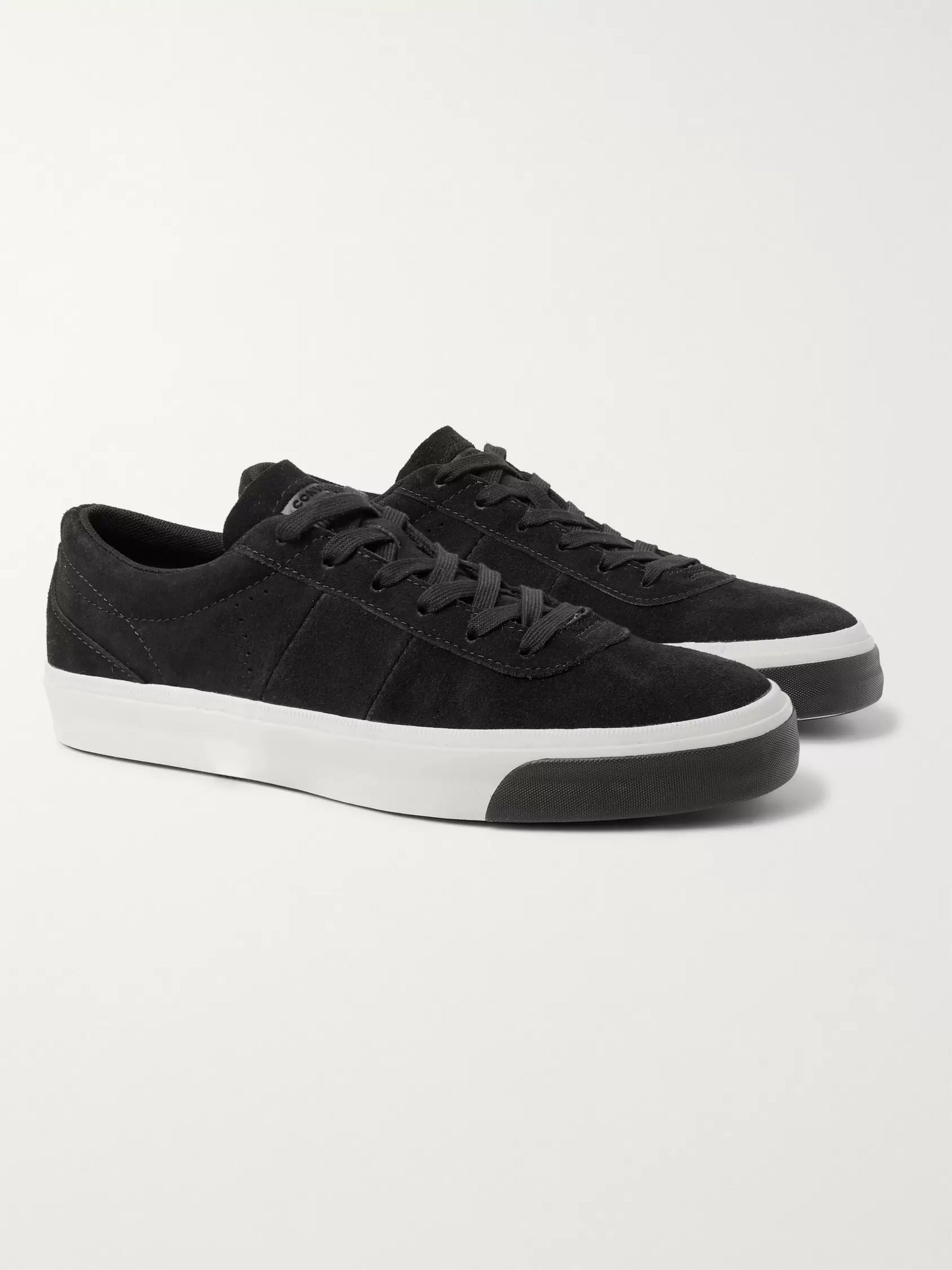 Black One Star CC OX Suede Sneakers 