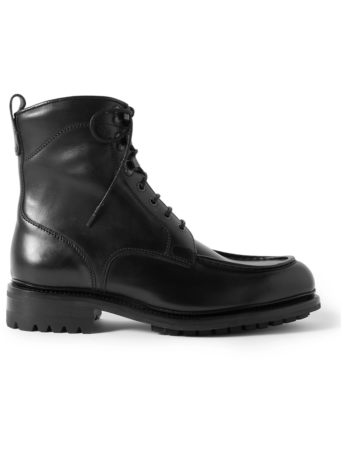 BRIONI LEATHER BOOTS