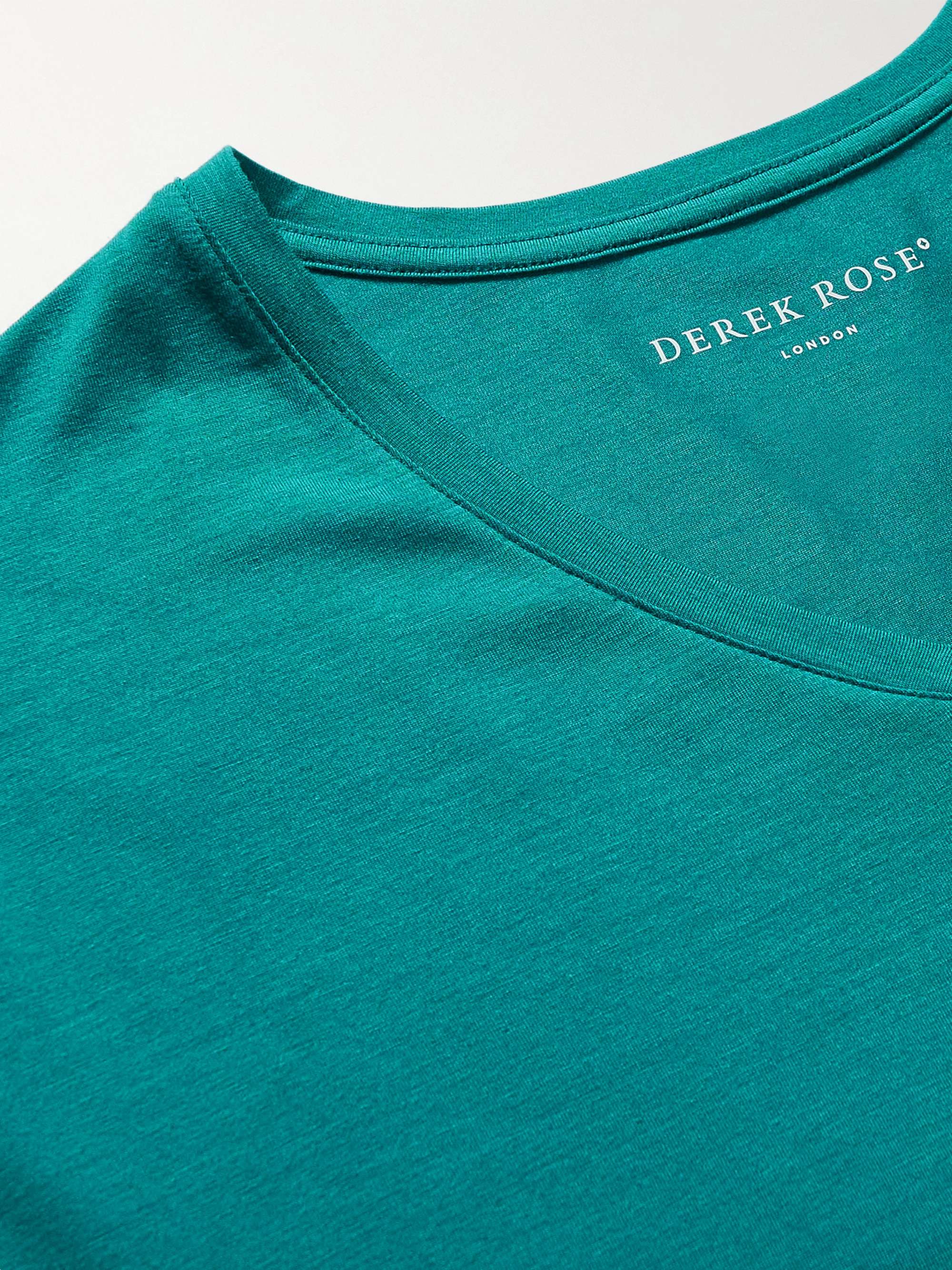 DEREK ROSE Basel Stretch Micro Modal T-Shirt