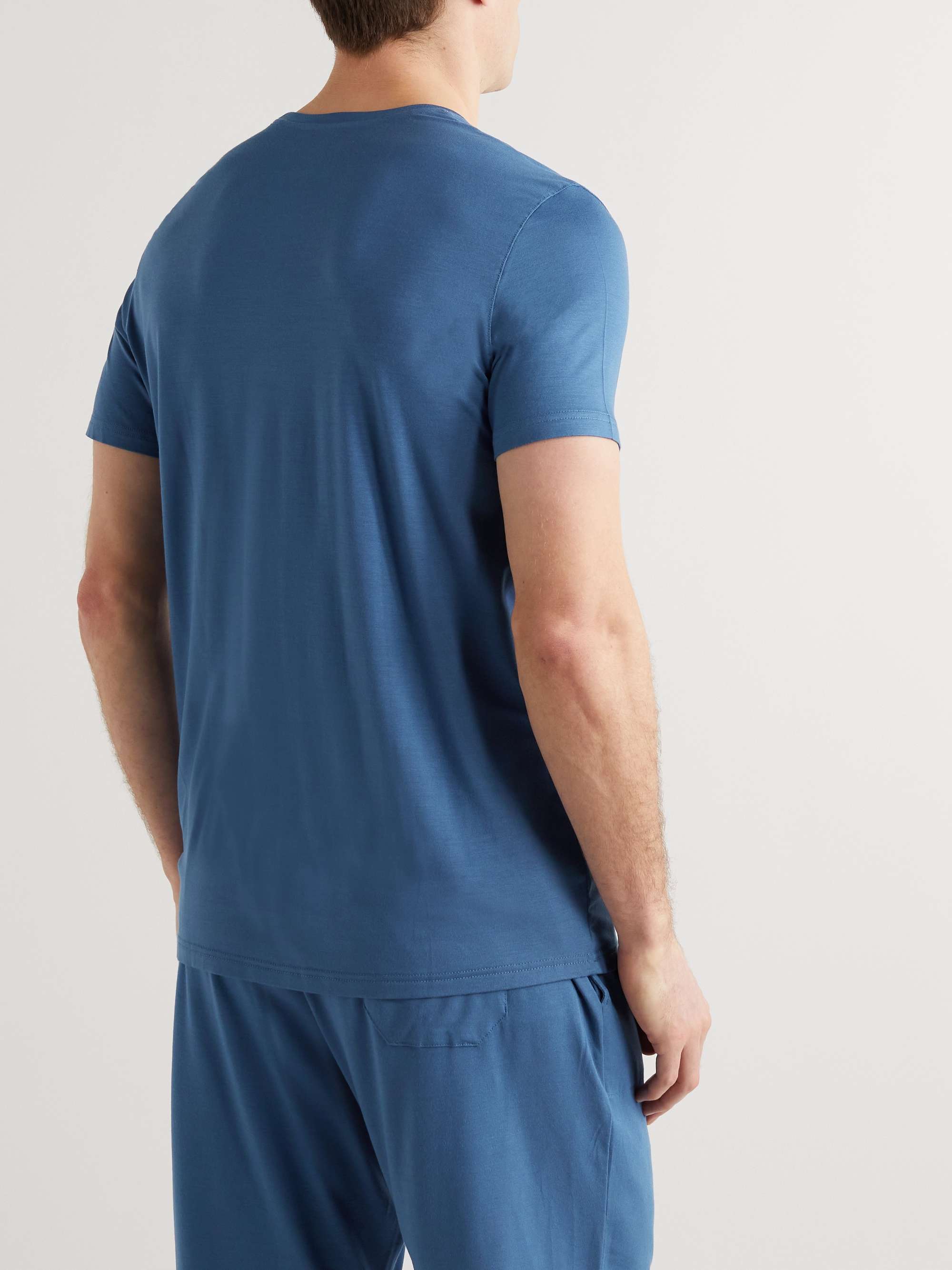 DEREK ROSE Basel Stretch Micro Modal T-Shirt
