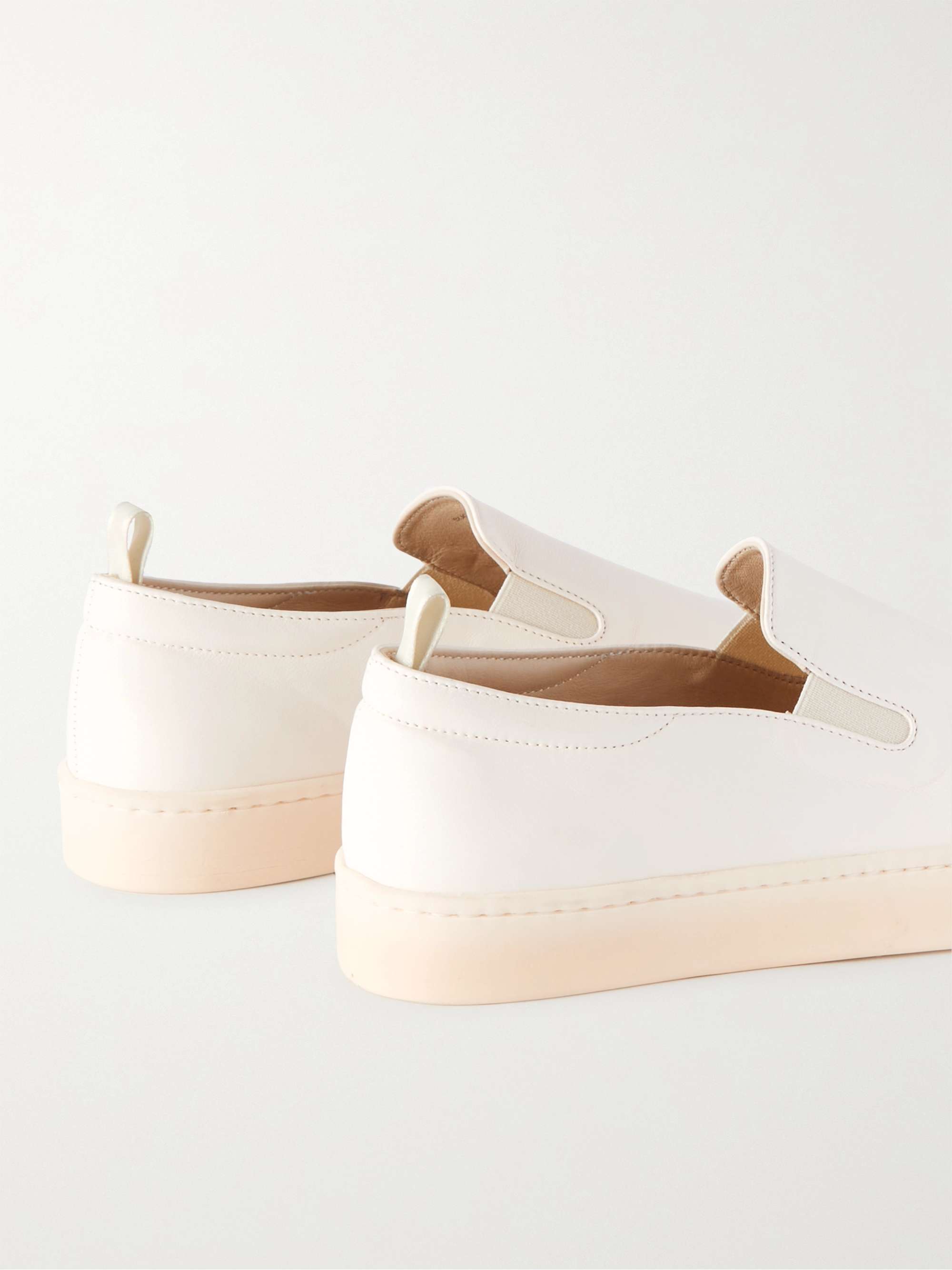 OFFICINE CREATIVE Bug Leather Slip-On Sneakers