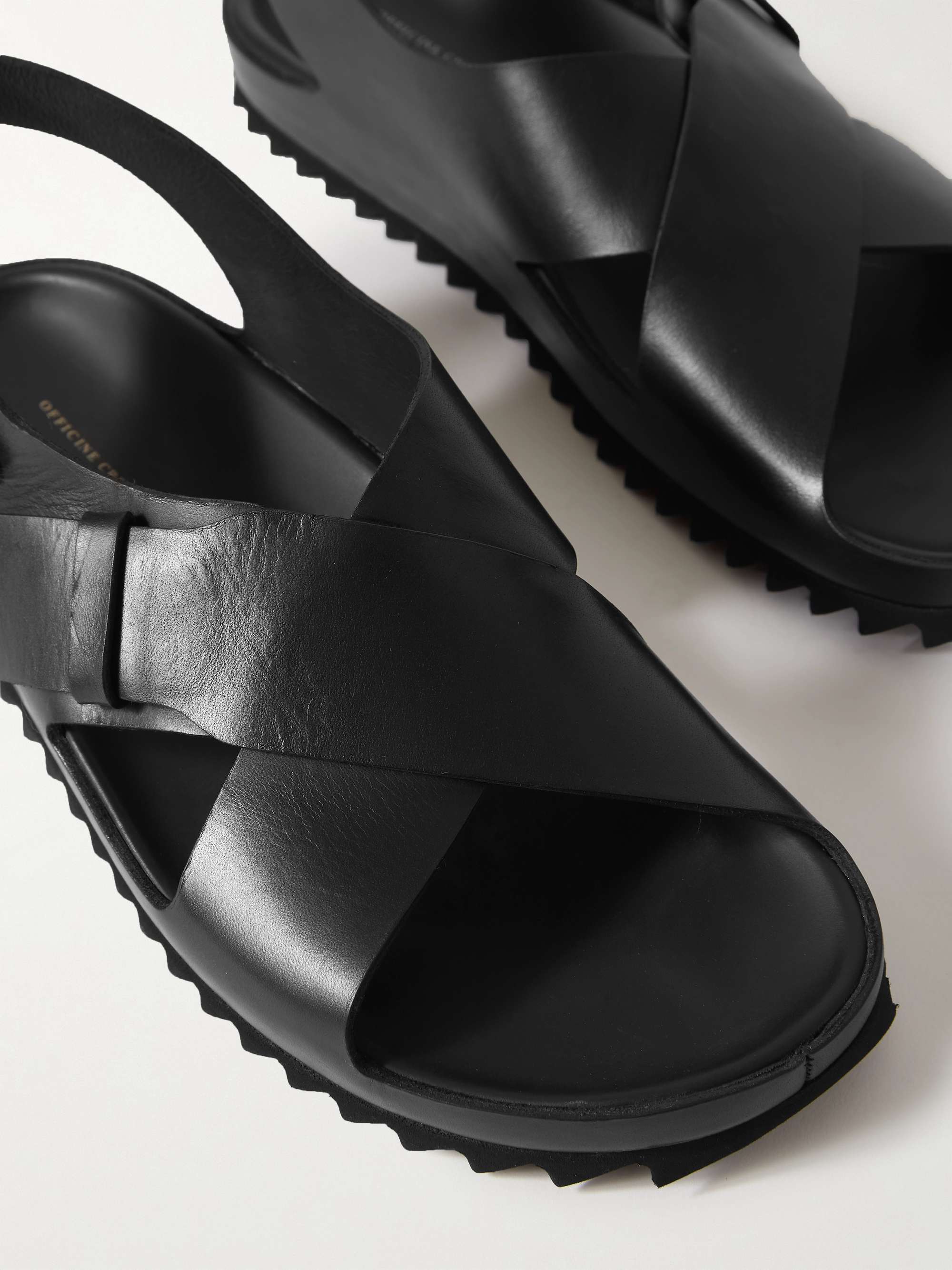 OFFICINE CREATIVE Agorà Leather Sandals
