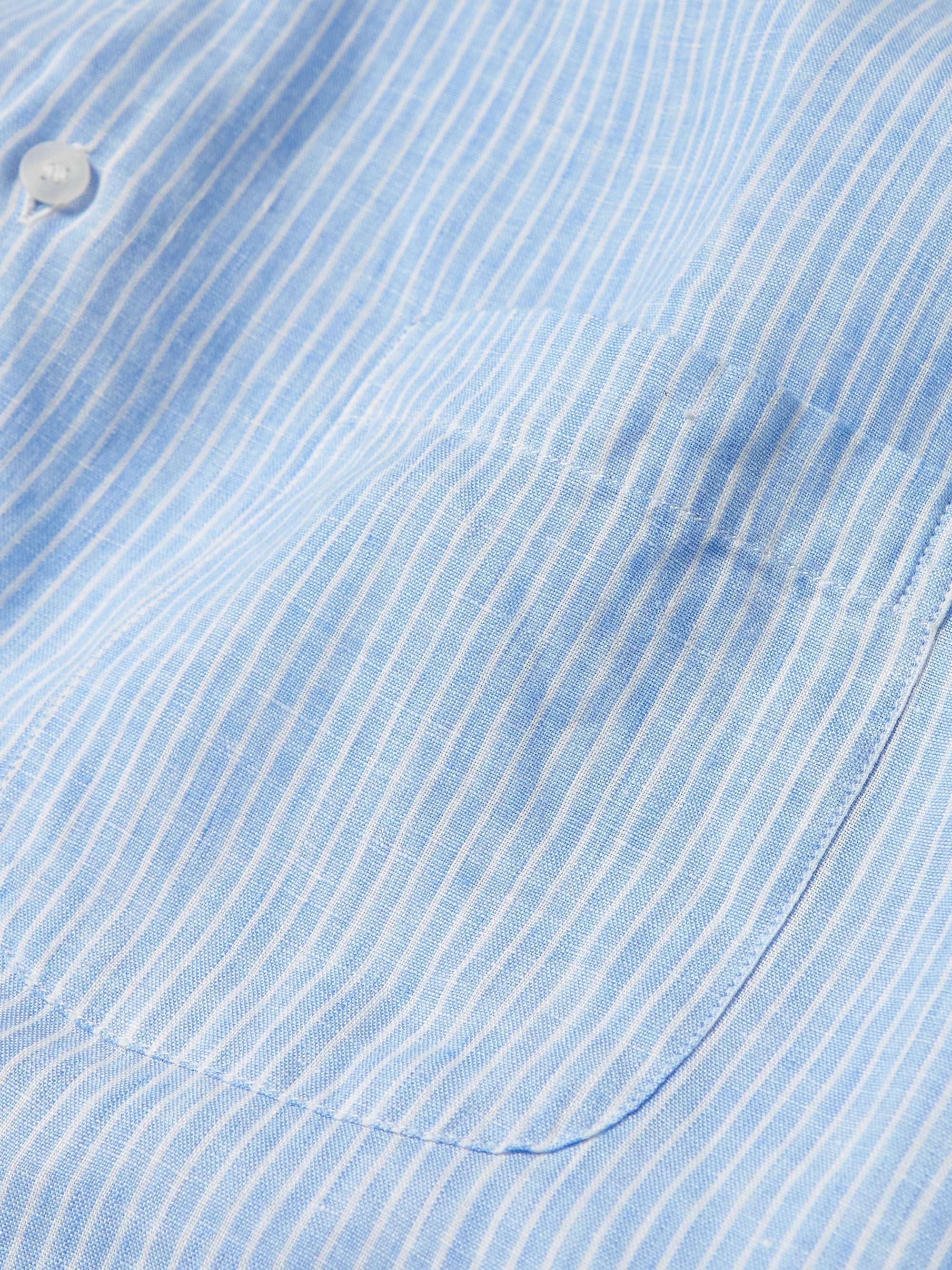 SUNSPEL Striped Linen Shirt
