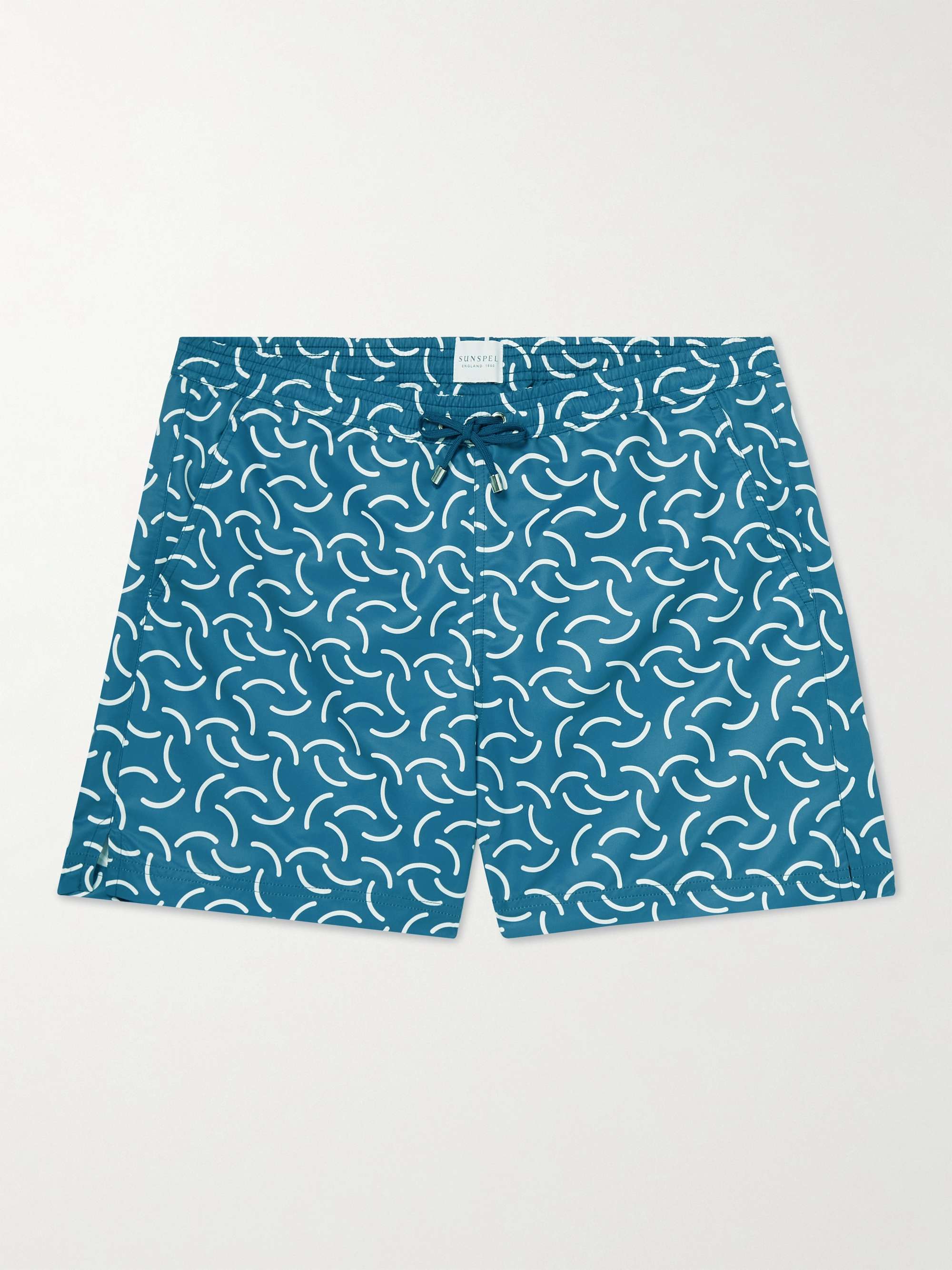 mrporter.com | Mid-Length Printed Recycled Swim Shorts