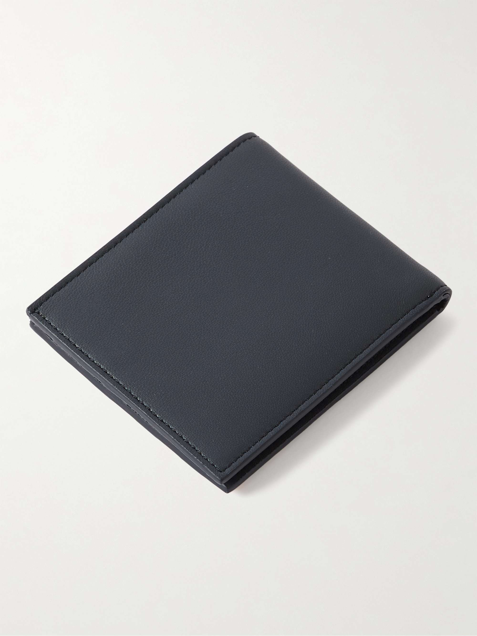 PAUL SMITH Checked Leather Billfold Wallet