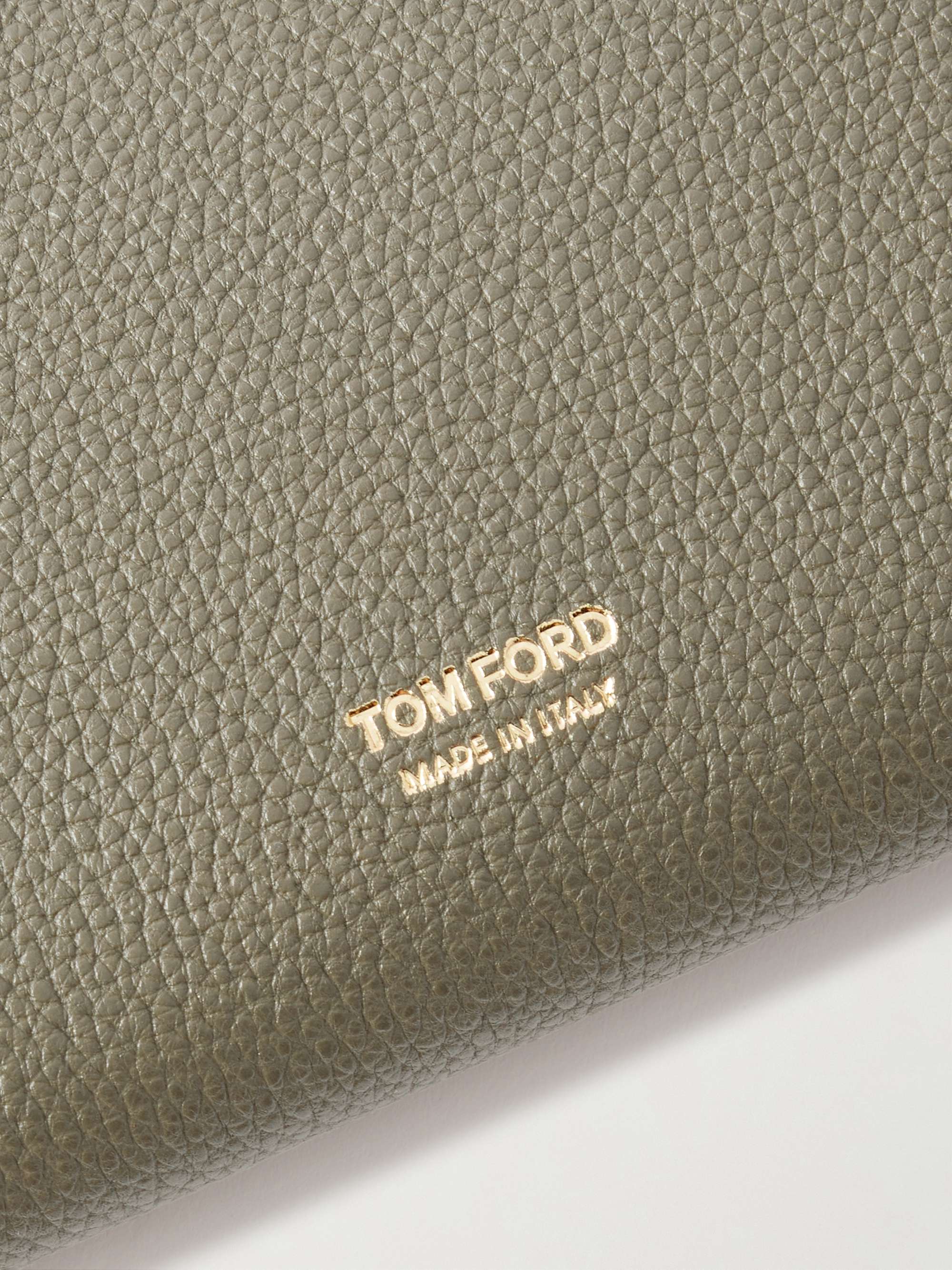 TOM FORD Full-Grain Leather Pouch