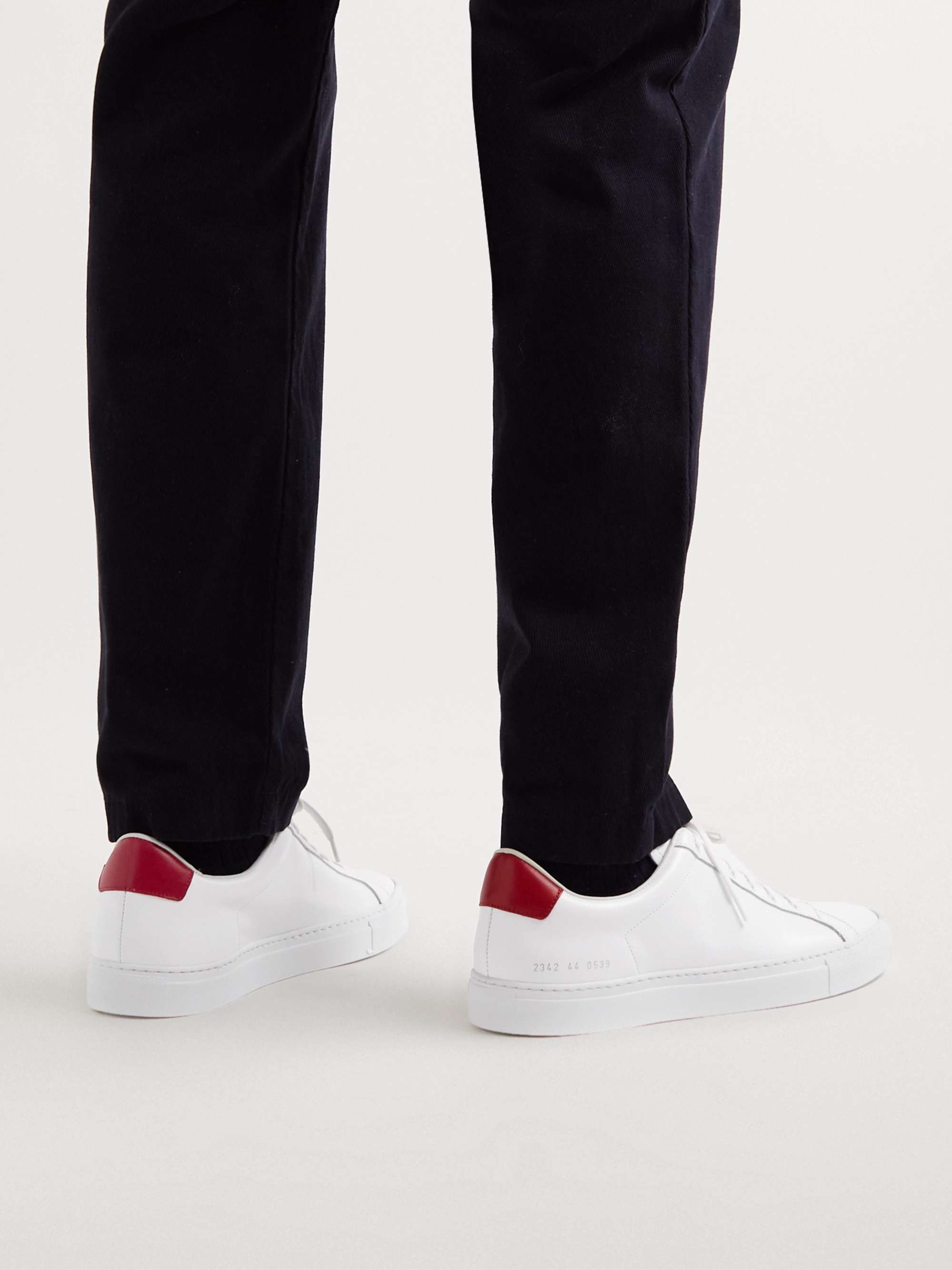 COMMON PROJECTS Retro Low Leather Sneakers