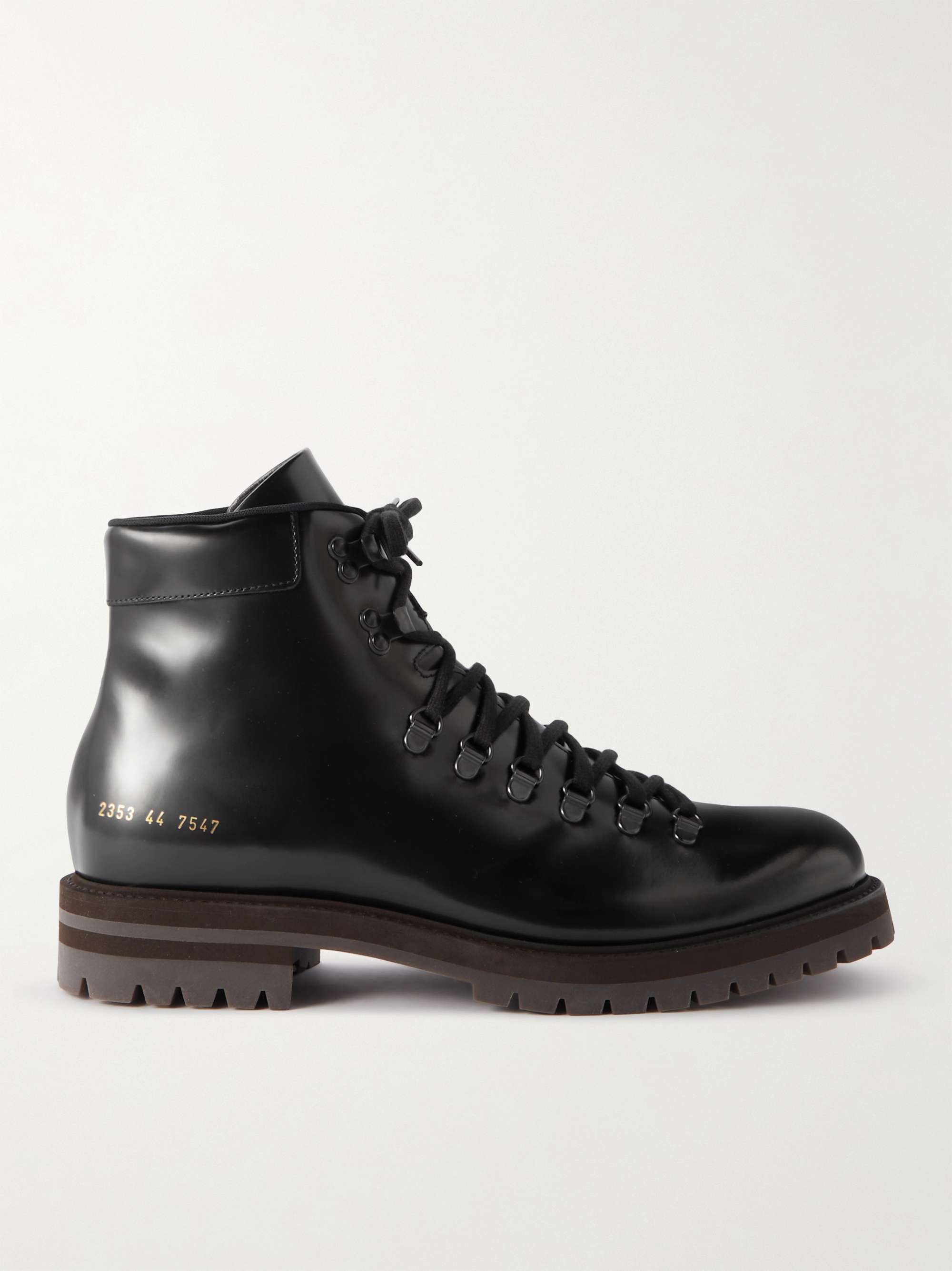 Black Leather Boots | COMMON PROJECTS | MR PORTER