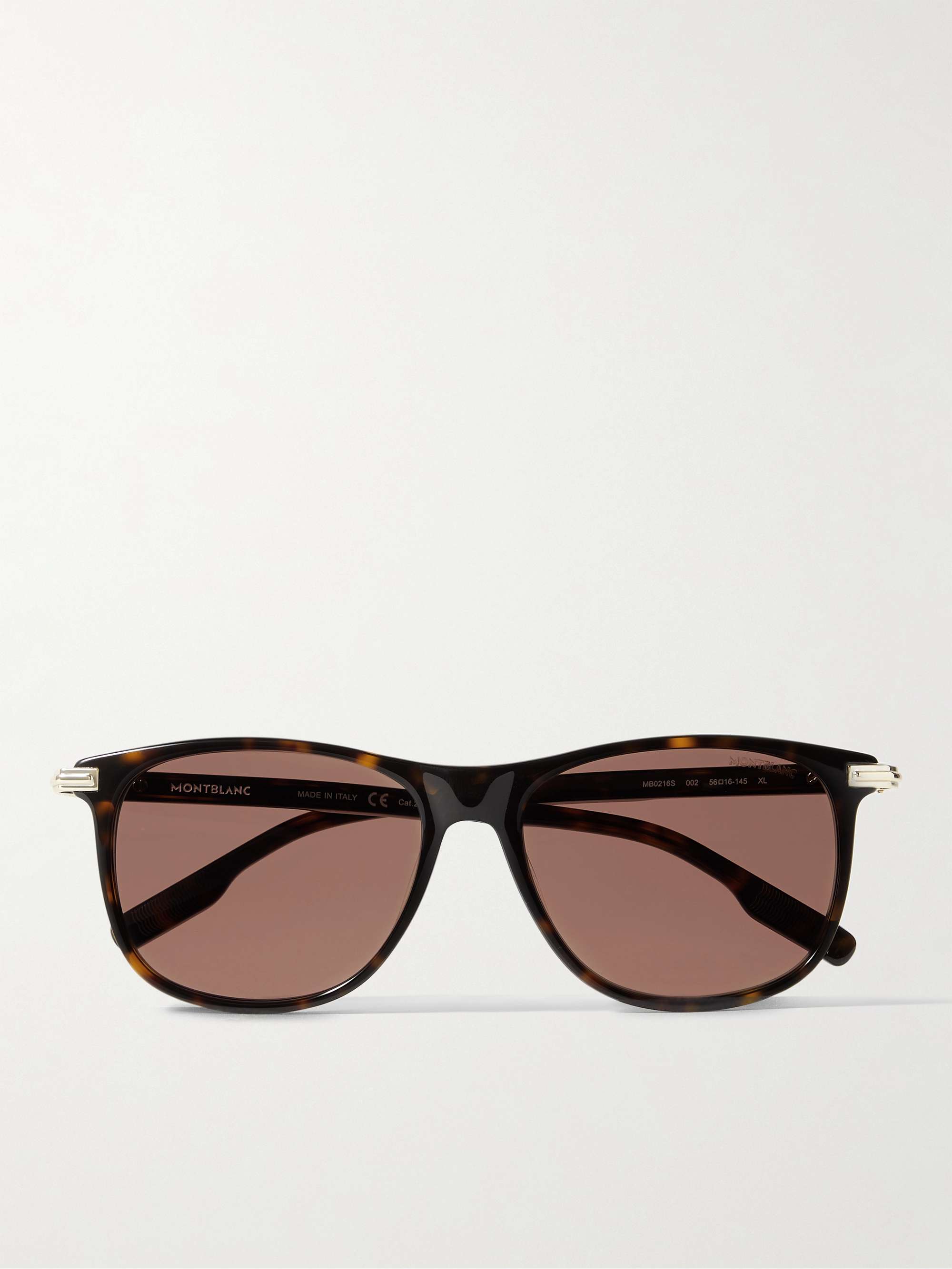 MONTBLANC Square-Frame Acetate Sunglasses