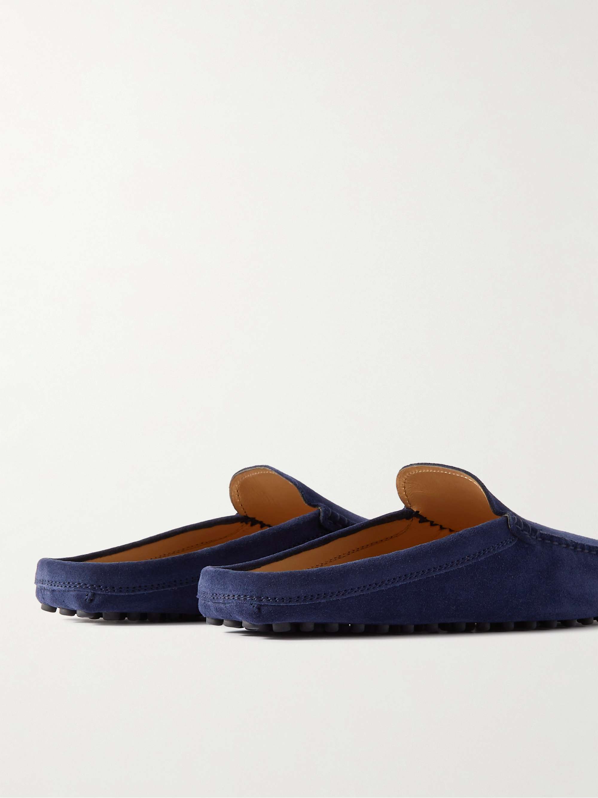 TOD'S Gommino Suede Slippers