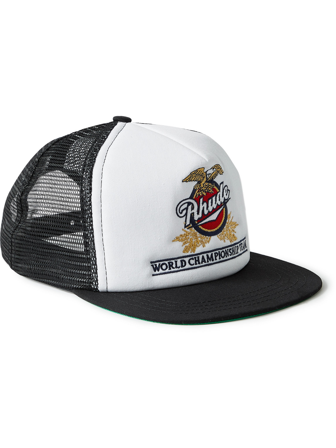 World Championship Team Logo-Embroidered Twill and Mesh Trucker Cap