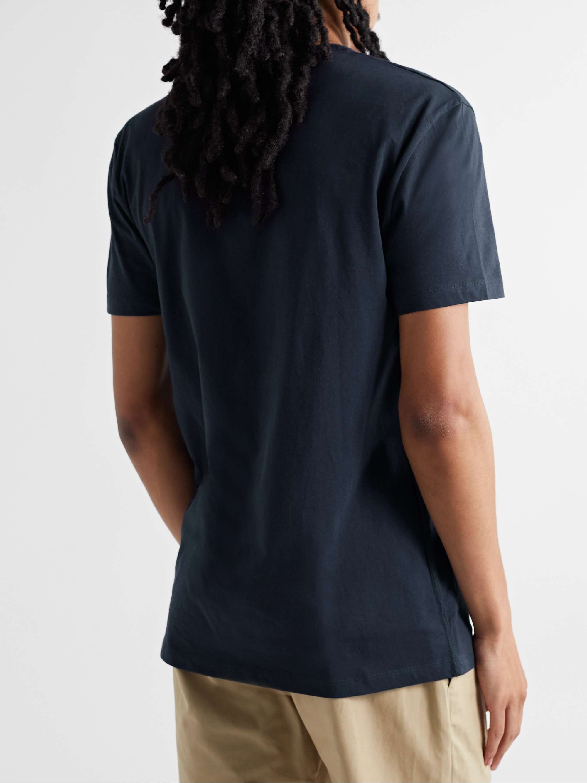 PAUL SMITH Slim-Fit Logo-Appliquéd Cotton-Jersey T-Shirt