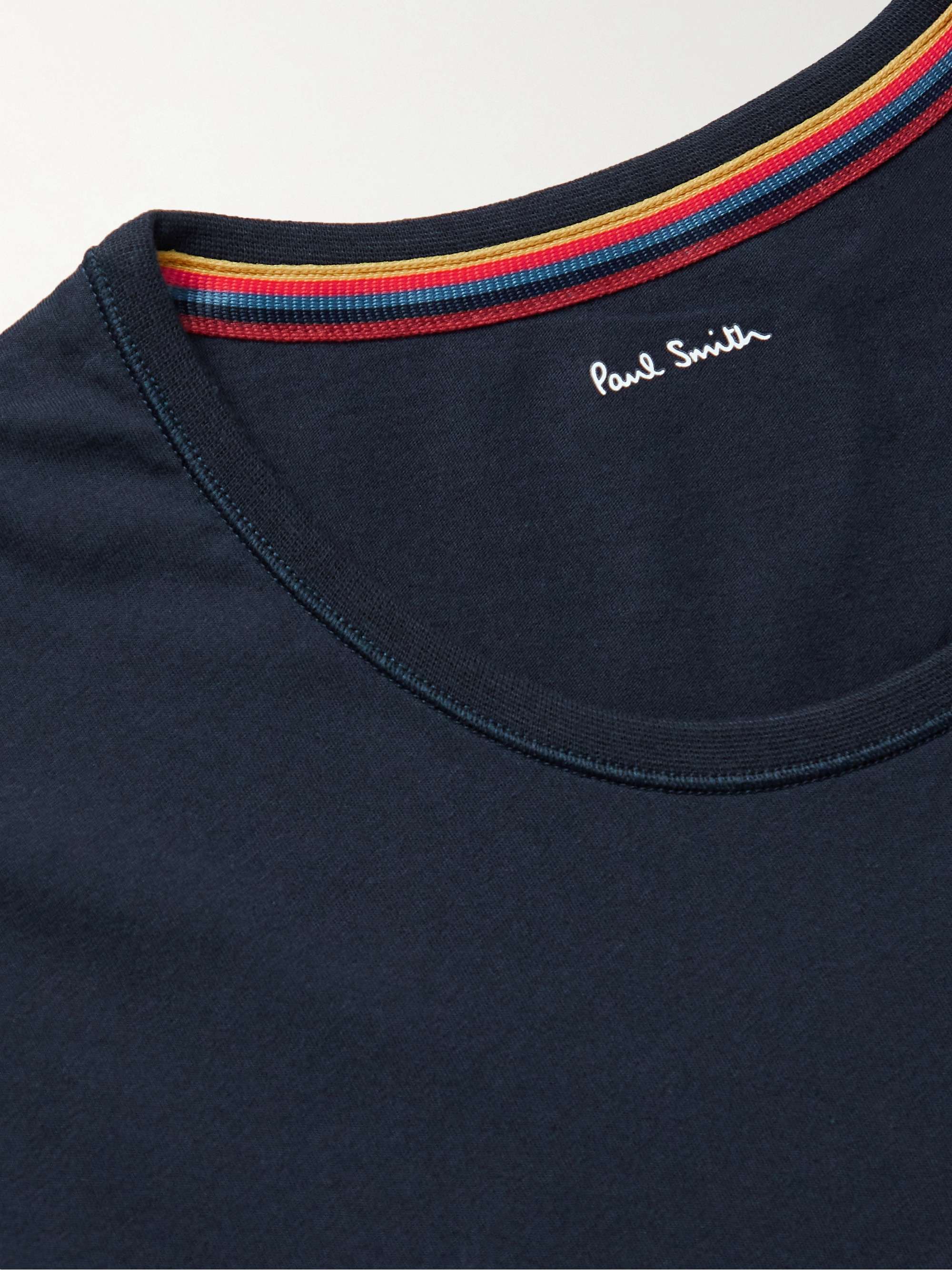PAUL SMITH Slim-Fit Logo-Appliquéd Cotton-Jersey T-Shirt