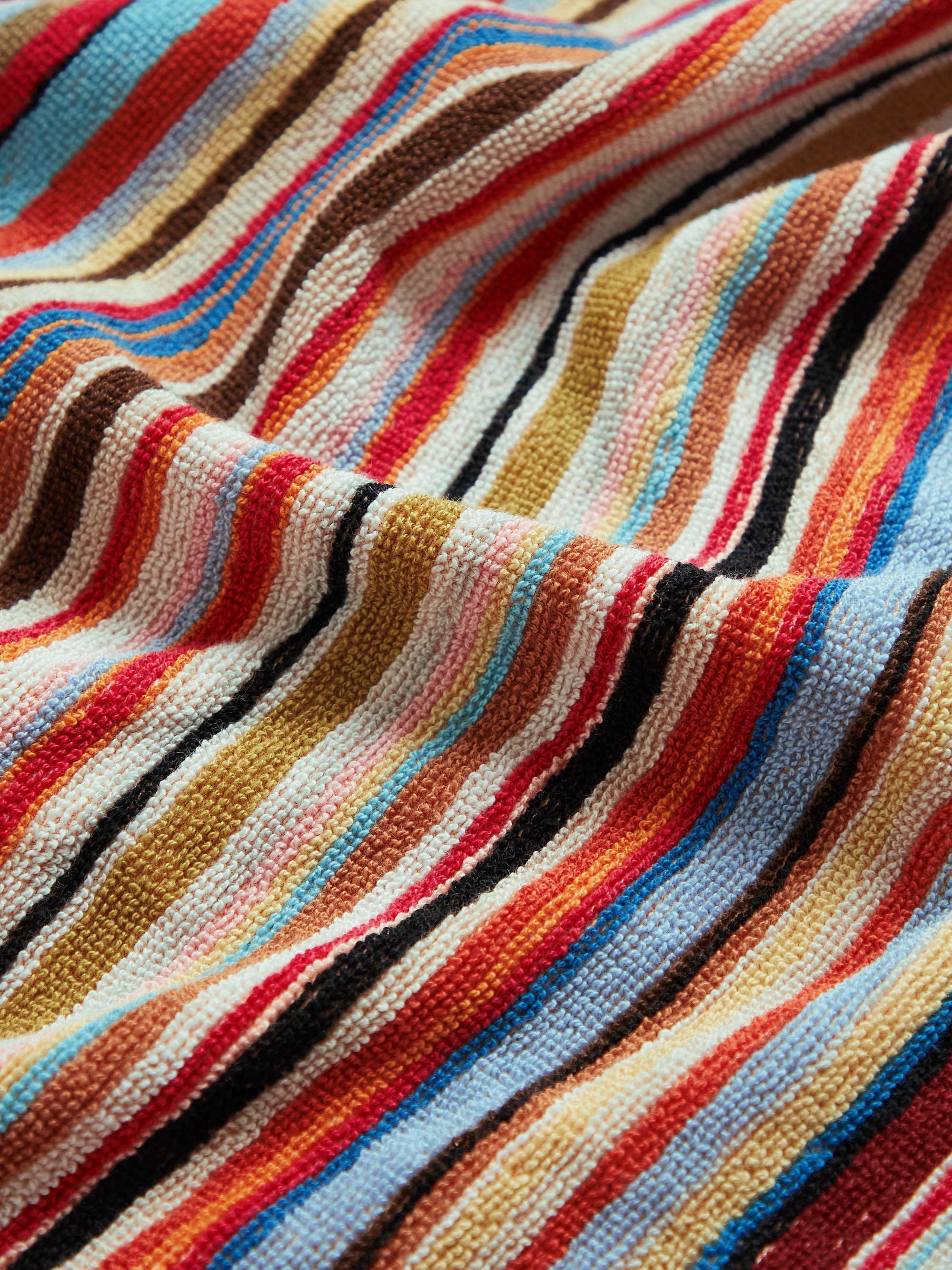 PAUL SMITH Striped Cotton-Terry Beach Towel