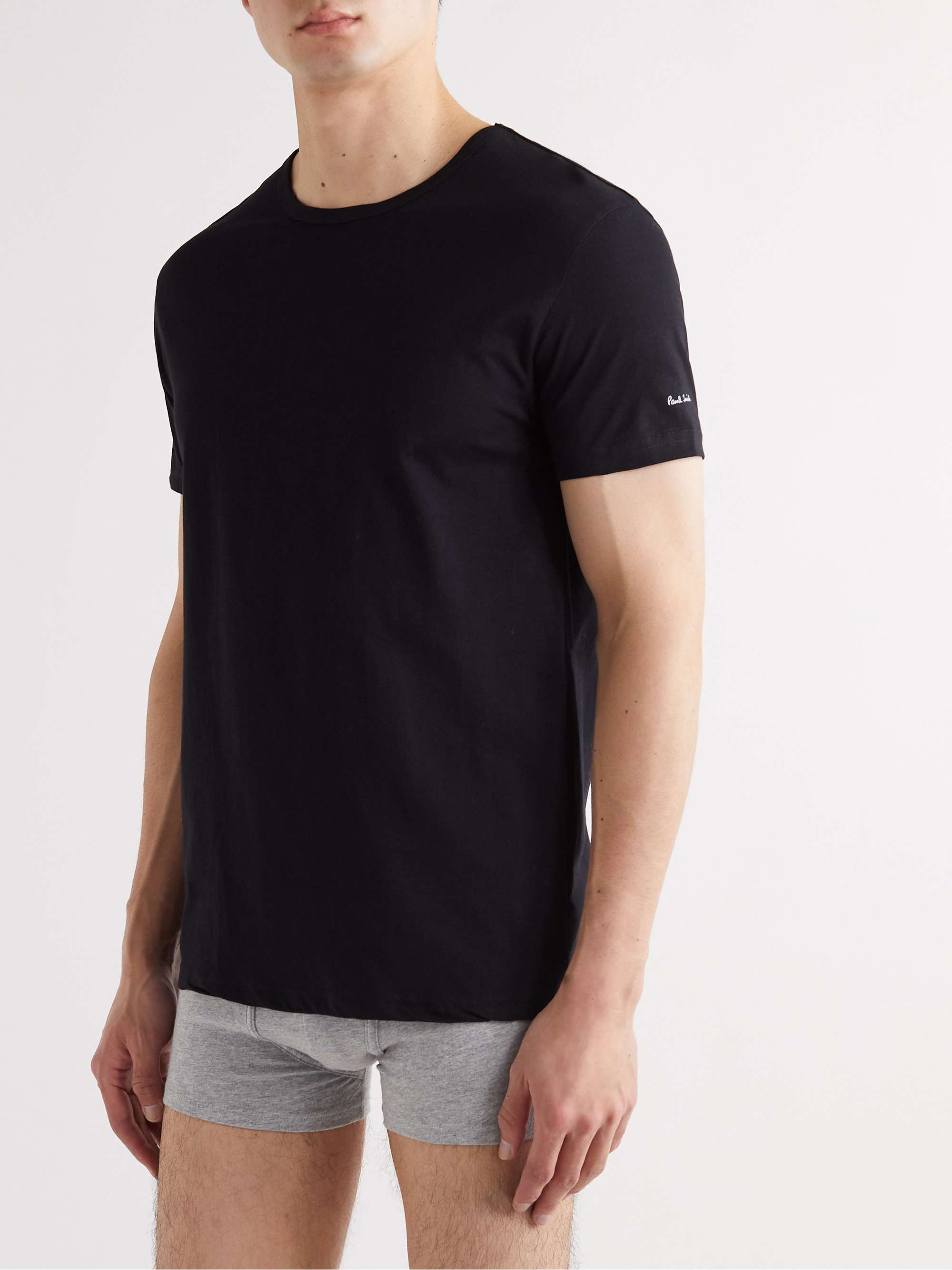PAUL SMITH Three-Pack Cotton-Jersey T-Shirts