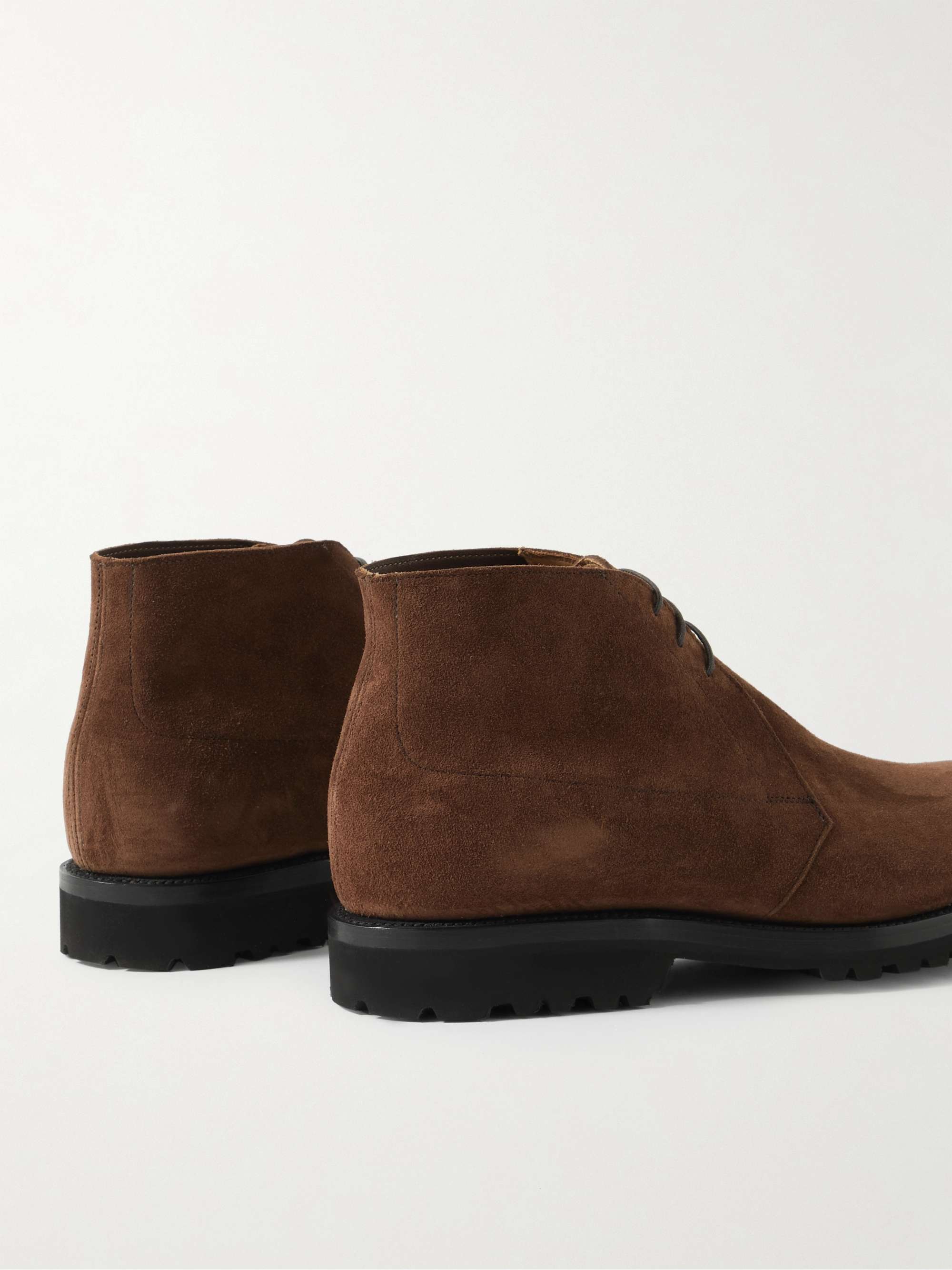 GEORGE CLEVERLEY Nathan Suede Chukka Boots