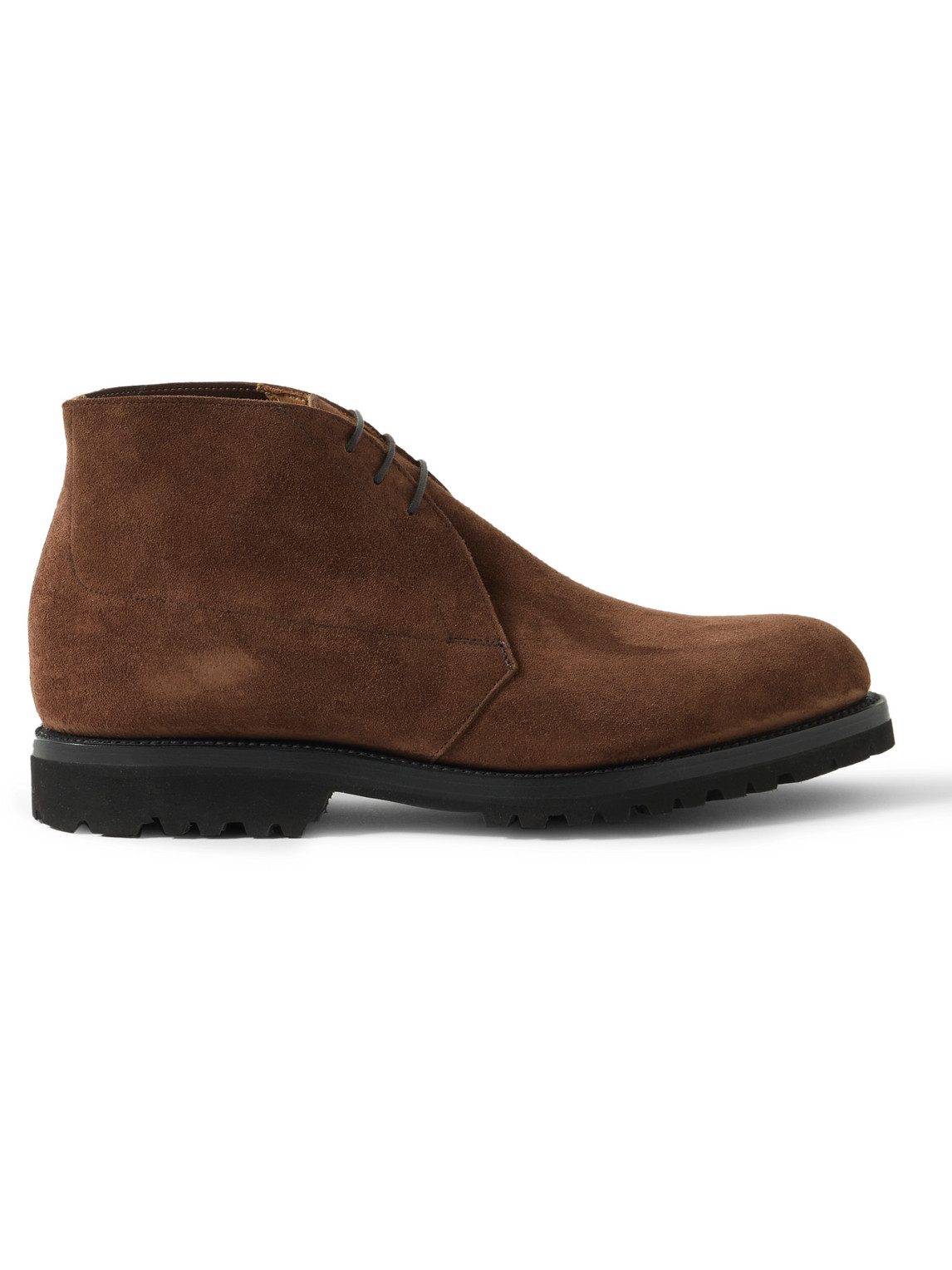 George Cleverley Nathan Suede Chukka Boots In Brown