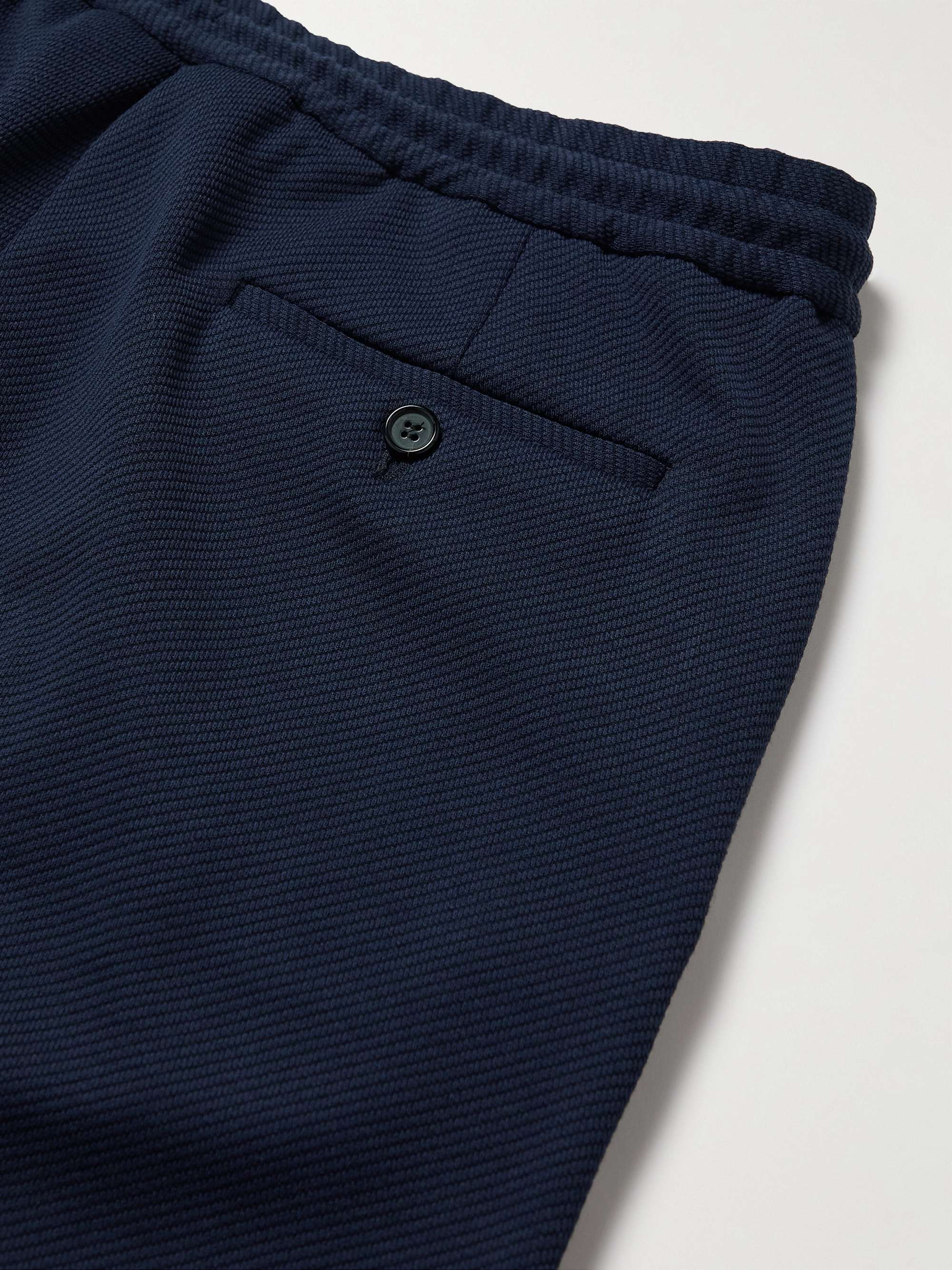 PAUL SMITH Gents Straight-Leg Woven Drawstring Trousers