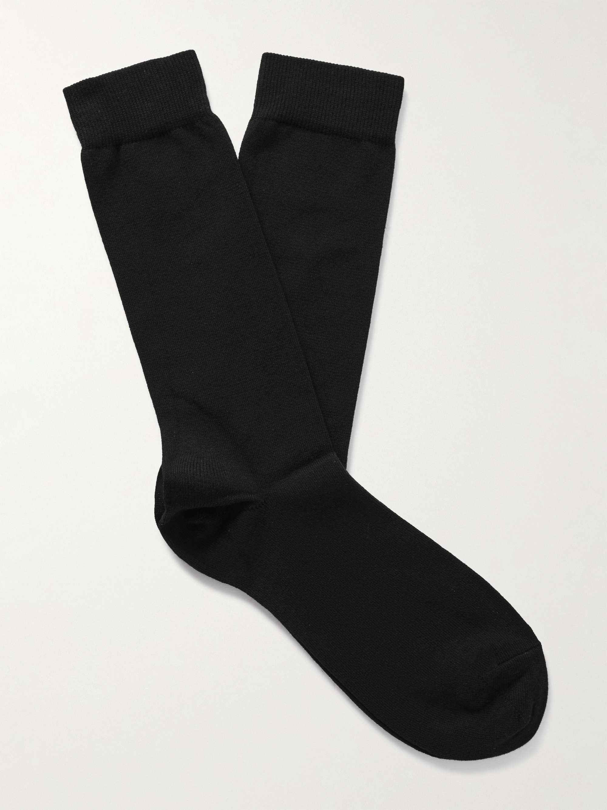 SUNSPEL Stretch Cotton-Blend Socks